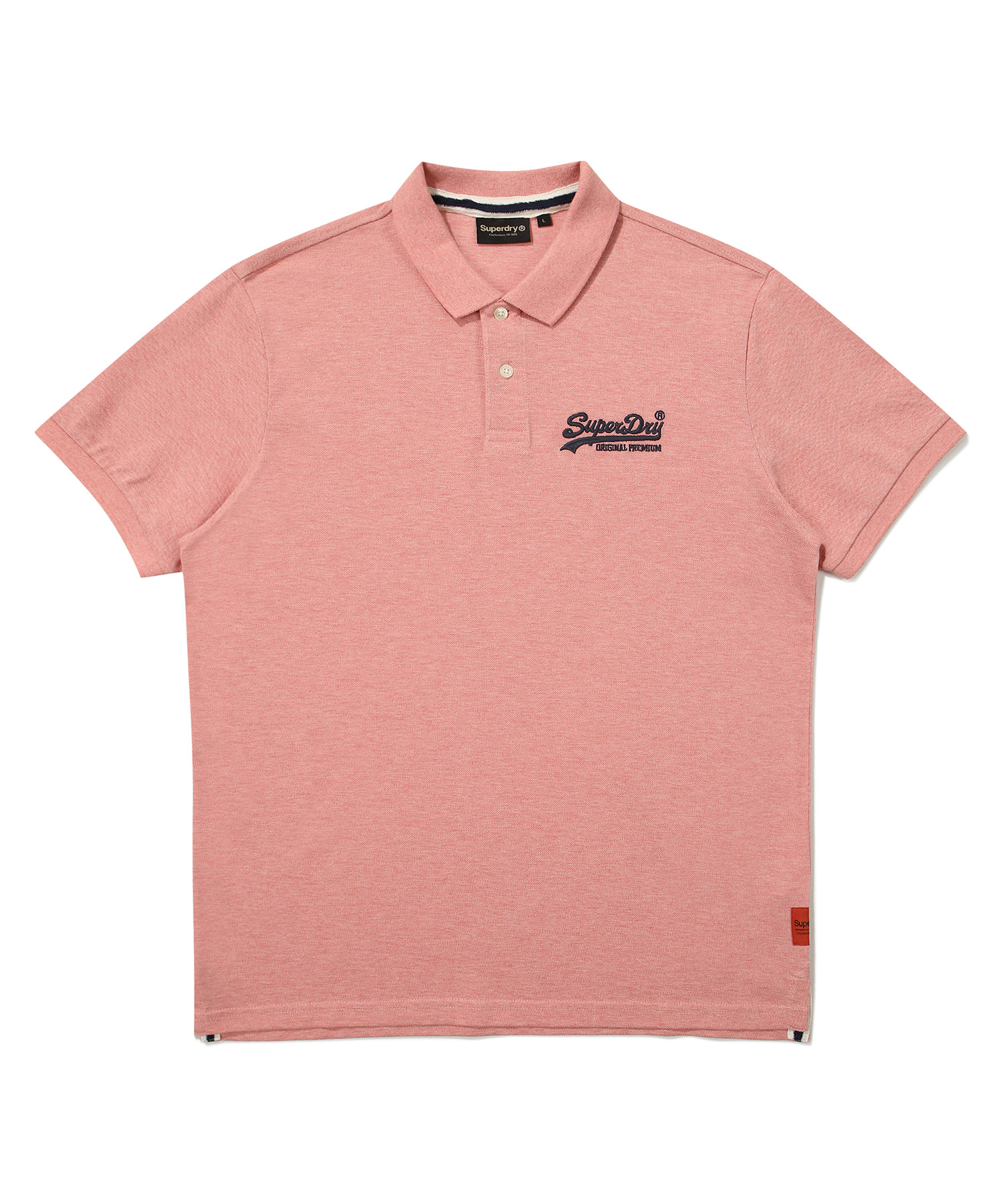 REGULAR FIT CLASSIC POLO SHIRTS M PINK SDMSCDO01 KMPK 1