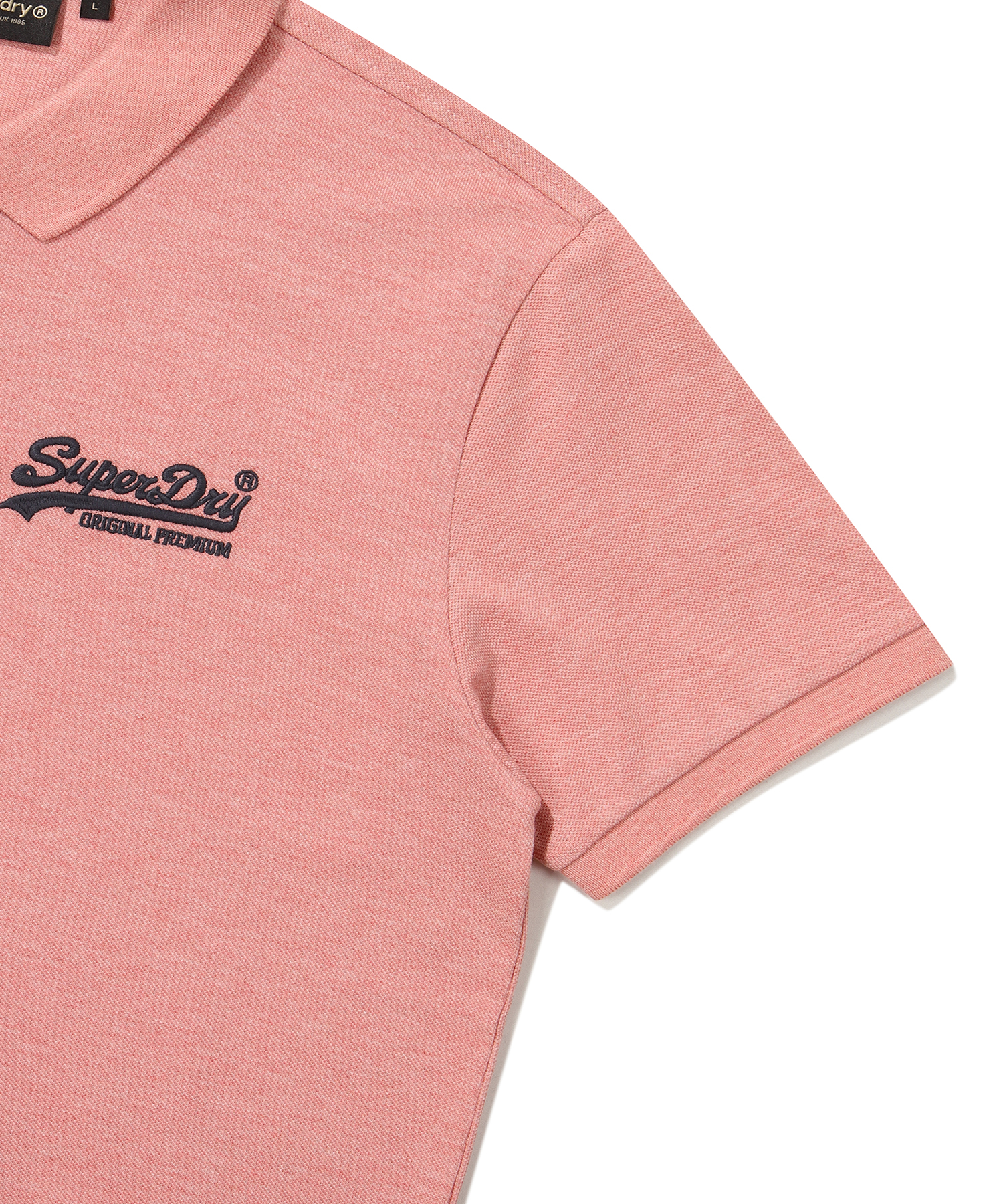 REGULAR FIT CLASSIC POLO SHIRTS M PINK SDMSCDO01 KMPK 4