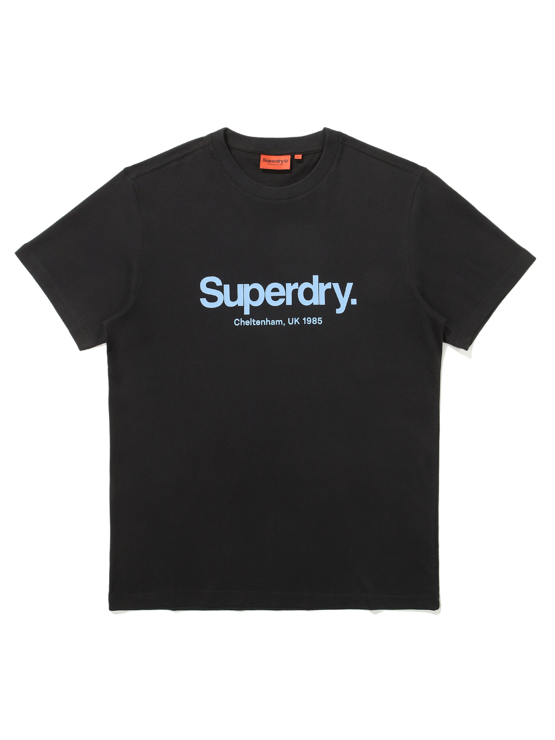 REGULAR FIT CORE BIG LOGO HALF T SHIRTS BLACK SDUSHDO08BLK 1