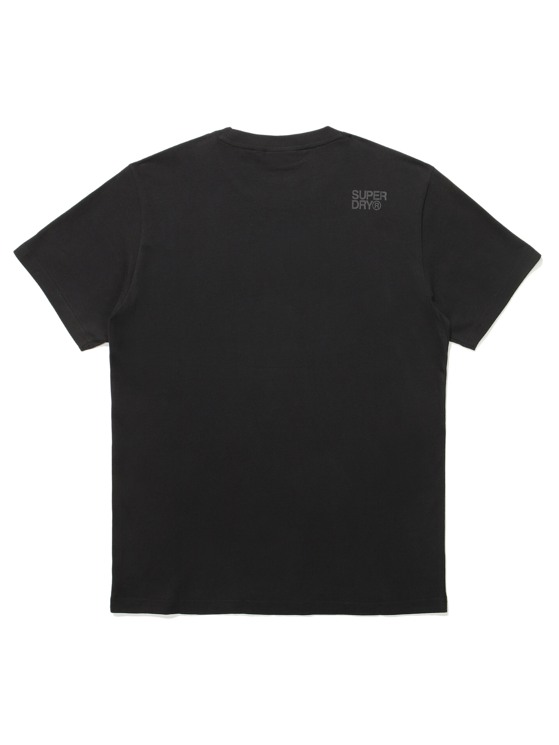 REGULAR FIT CORE BIG LOGO HALF T SHIRTS BLACK SDUSHDO08BLK 2