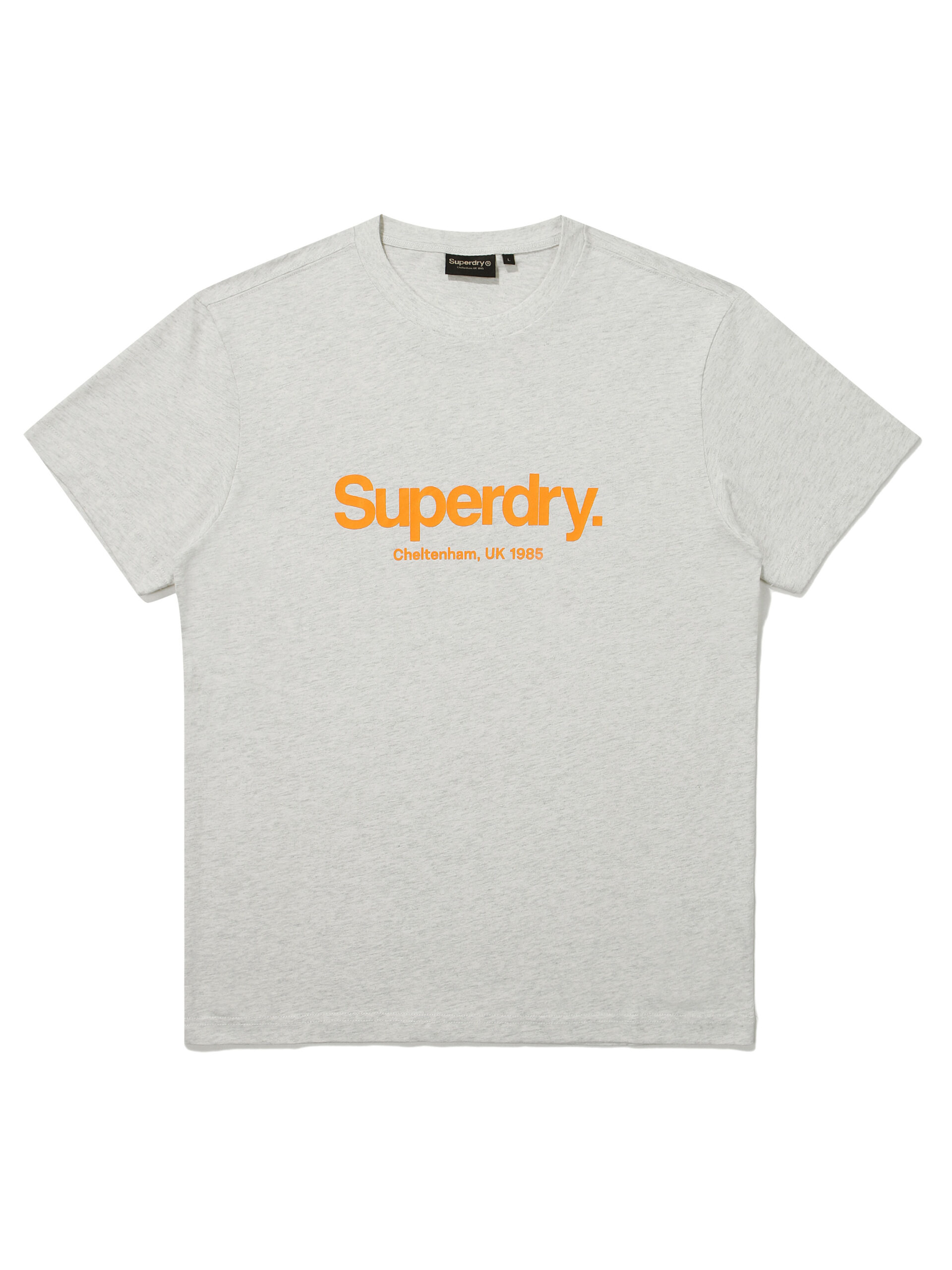 REGULAR FIT CORE BIG LOGO HALF T SHIRTS L.GREY SDUSHDO08LGR 1