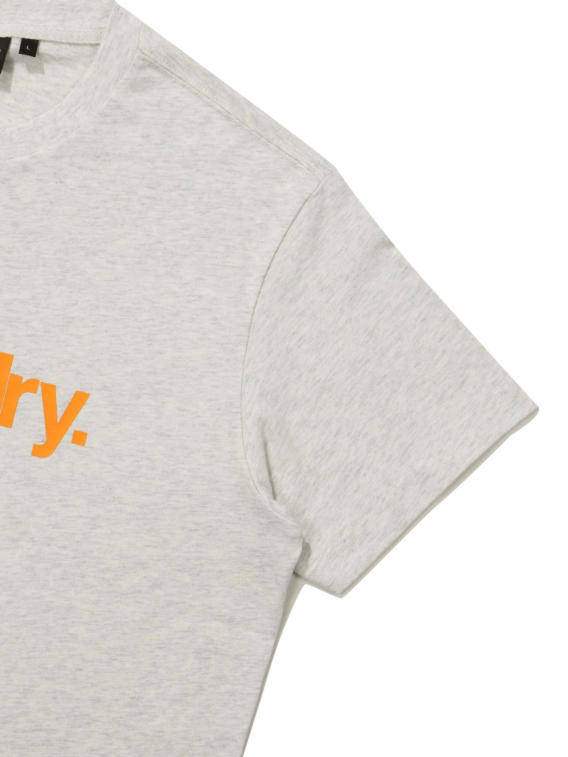 REGULAR FIT CORE BIG LOGO HALF T SHIRTS L.GREY SDUSHDO08LGR 4