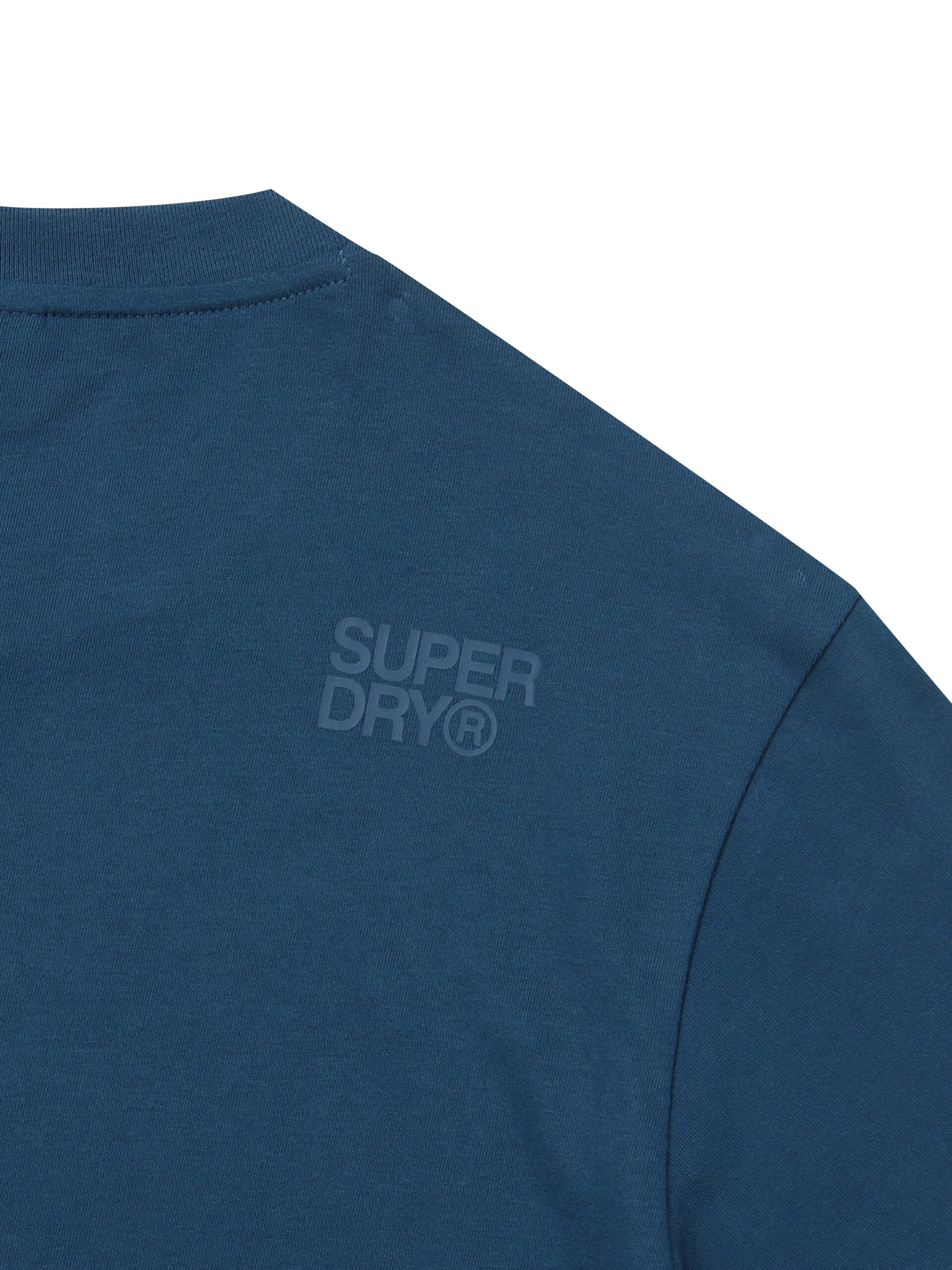 REGULAR FIT CORE BIG LOGO HALF T SHIRTS TEAL GREEN SDUSHDO08TGN 5