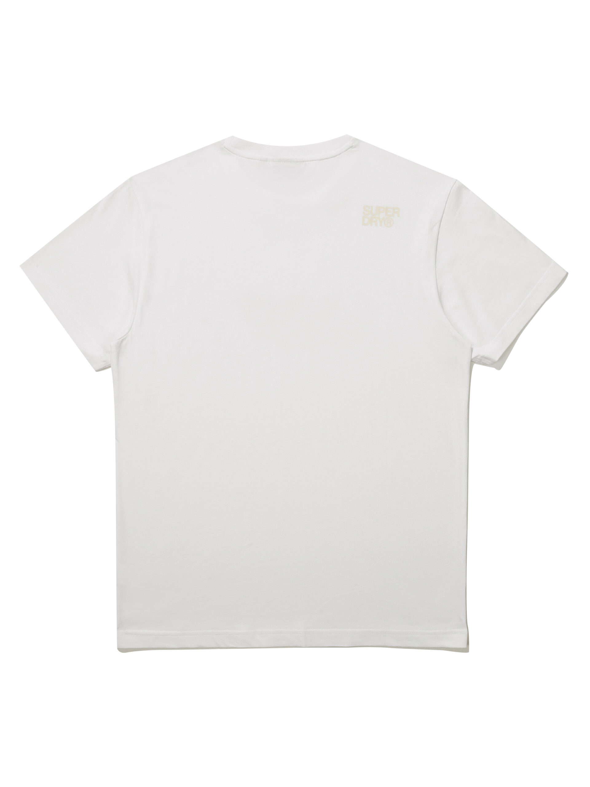 REGULAR FIT CORE BIG LOGO HALF T SHIRTS WHITE SDUSHDO08WHT 2