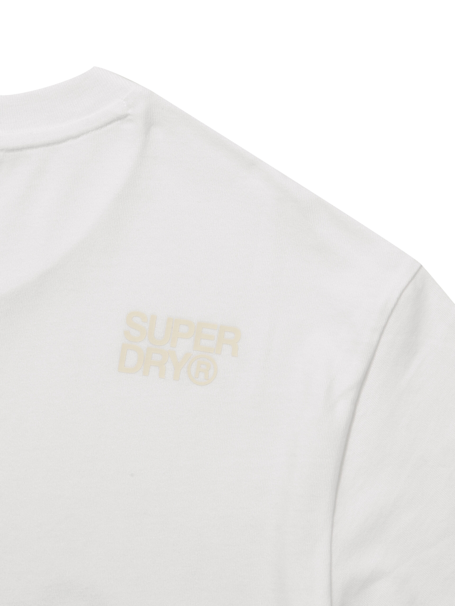 REGULAR FIT CORE BIG LOGO HALF T SHIRTS WHITE SDUSHDO08WHT 5