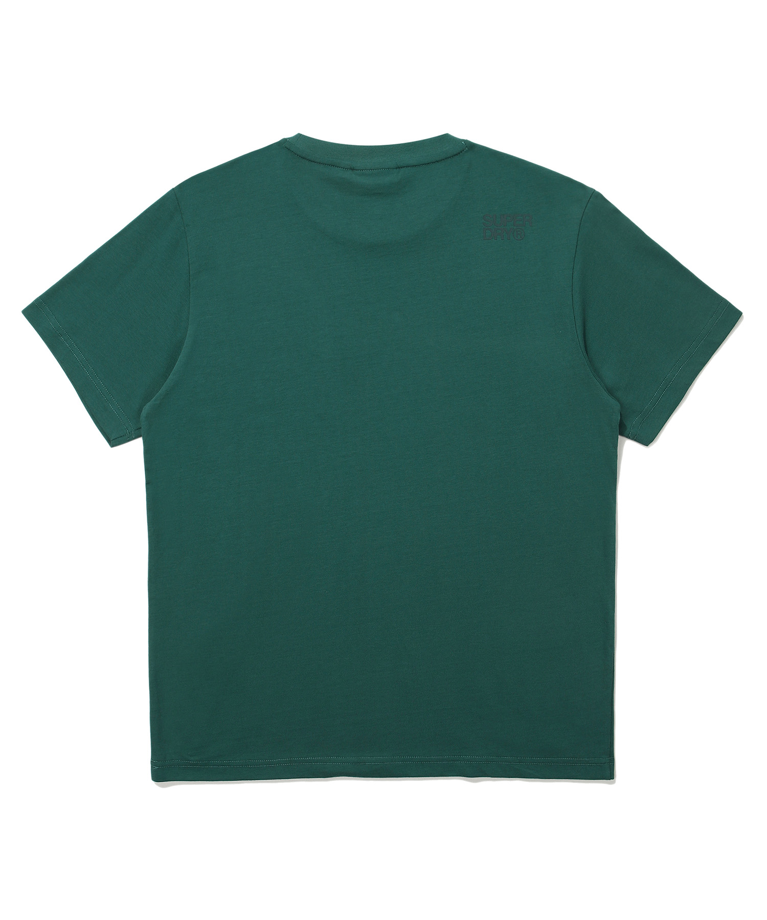 REGULAR FIT HERITAGE SMALL LOGO HALF T SHIRTS GREEN SDUSHDO10 KGRN 2