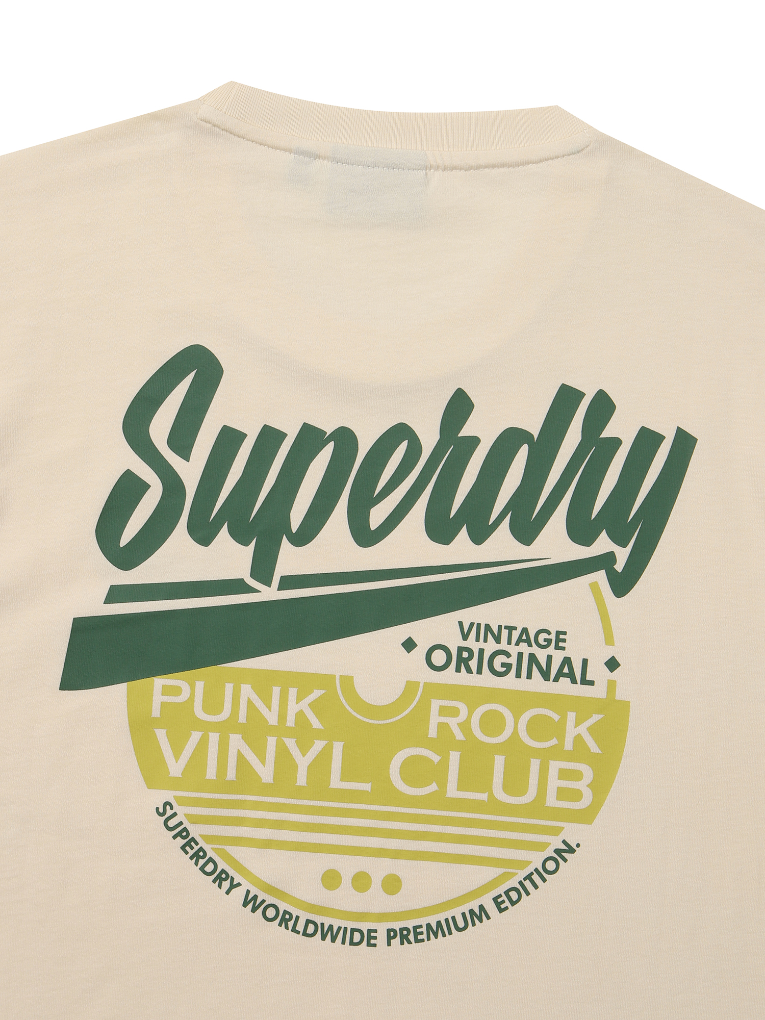 REGULAR FIT PUNK ROCK HALF T SHIRTS IVORY SDUSHDO34 KIVR 5