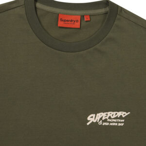REGULAR FIT RACER HALF T SHIRTS KHAKI SDUSHDO27 KKHK 3