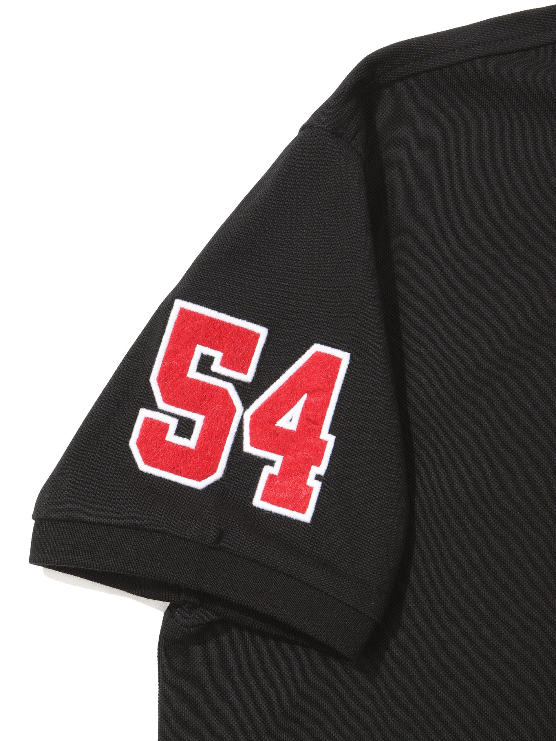 REGULAR FIT SUPERSTATE POLO SHIRTS BLACK SDMSCDO03 KBLK 4