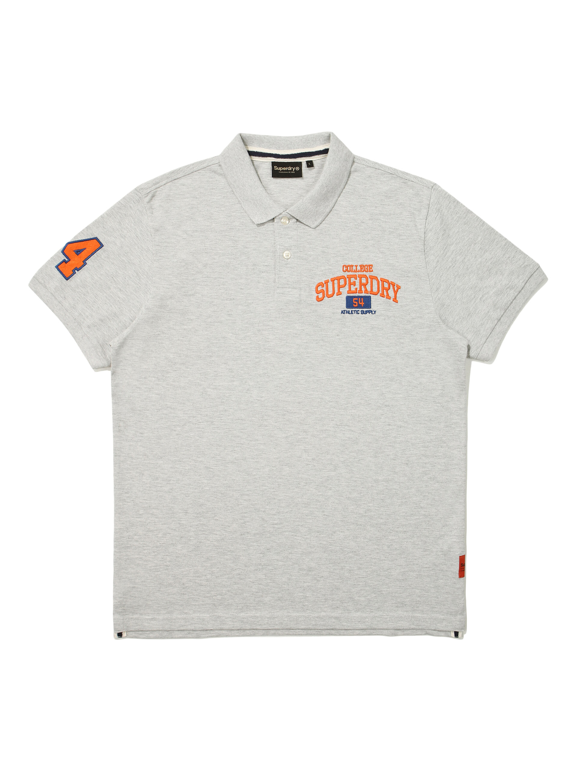 REGULAR FIT SUPERSTATE POLO SHIRTS L GREY SDMSCDO03 KLGR 1