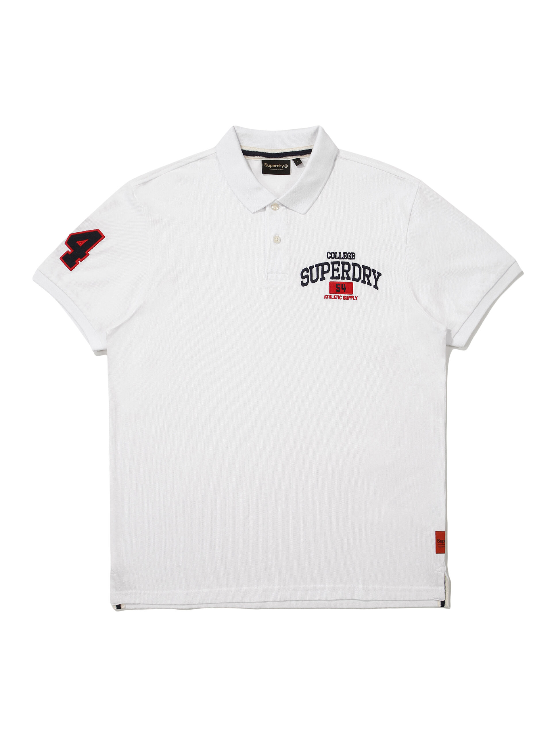 REGULAR FIT SUPERSTATE POLO SHIRTS WHITE SDMSCDO03 KWHT 1
