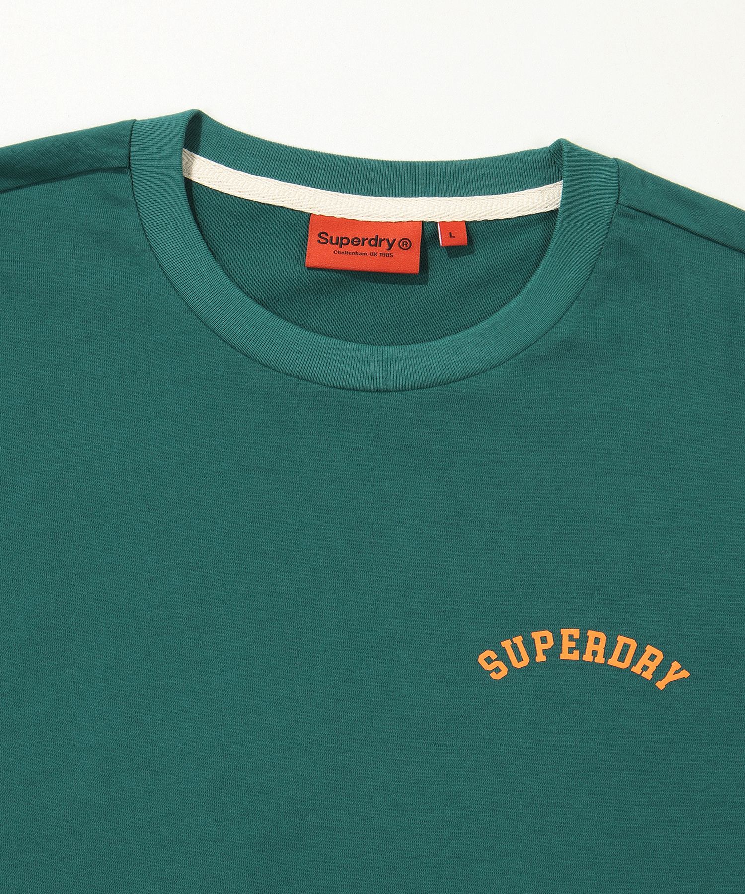 REGULAR FIT VARSITY HALF T SHIRTS GREEN SDUSHDO45 KGRN 3