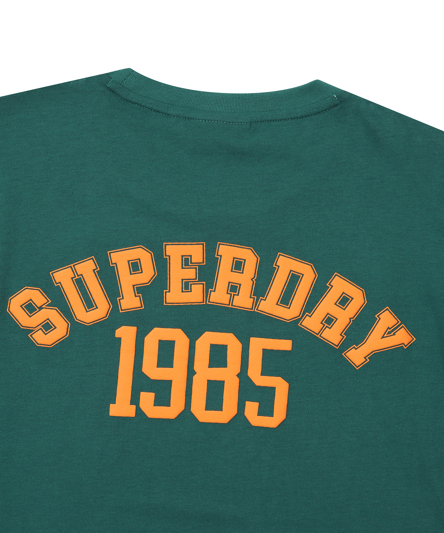 REGULAR FIT VARSITY HALF T SHIRTS GREEN SDUSHDO45 KGRN 5