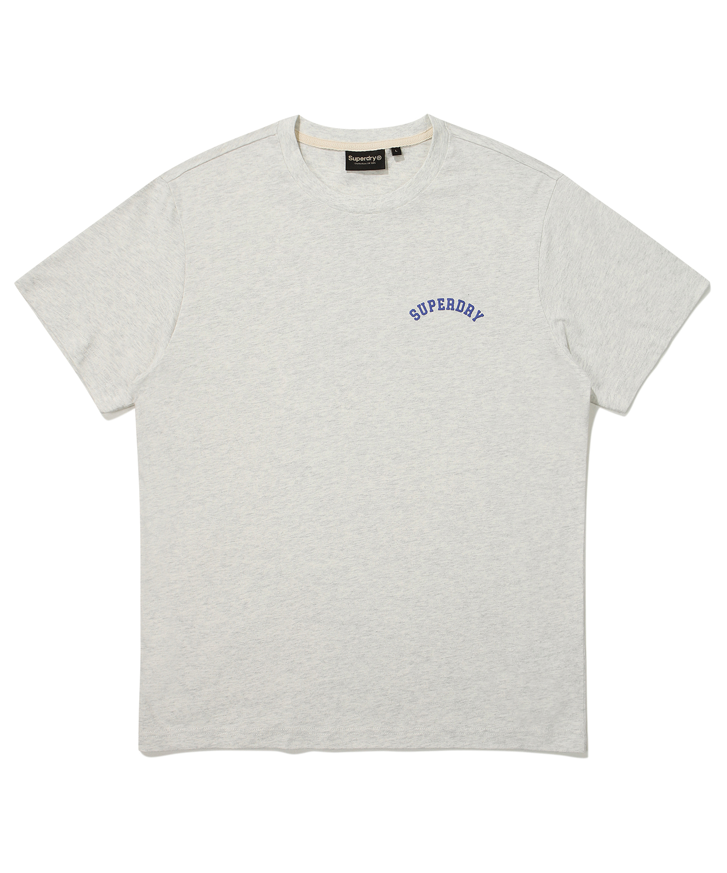 REGULAR FIT VARSITY HALF T SHIRTS M GREY SDUSHDO45 KMGR 1