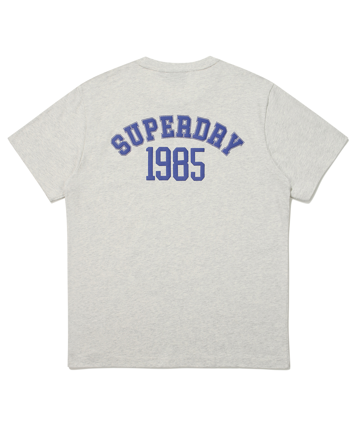 REGULAR FIT VARSITY HALF T SHIRTS M GREY SDUSHDO45 KMGR 2