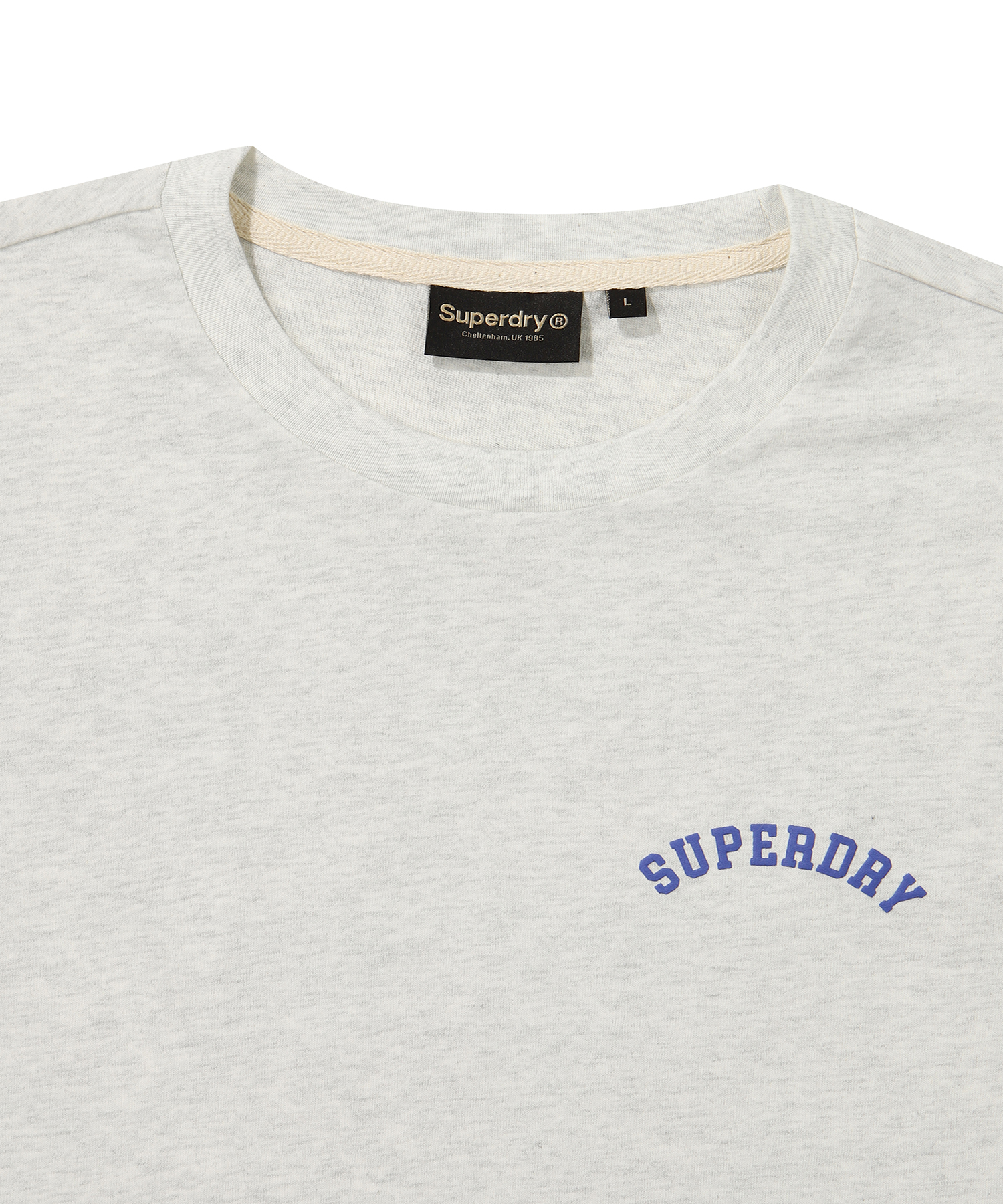 REGULAR FIT VARSITY HALF T SHIRTS M GREY SDUSHDO45 KMGR 3