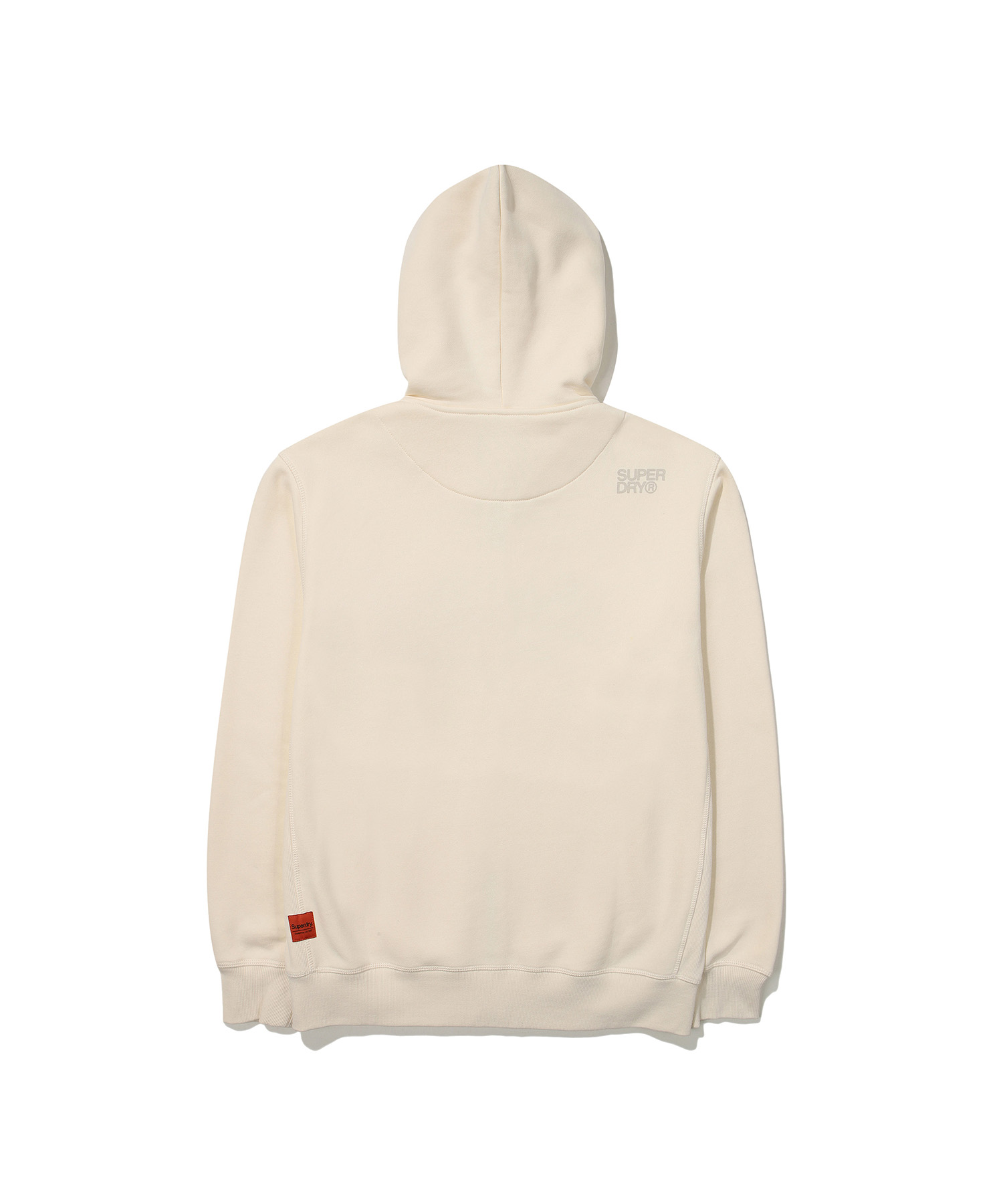 REGULAR FIT VINTAGE BIG LOGO 2 WAY HOOD ZIP UP IVORY SDUHUFO04 KIVR 2
