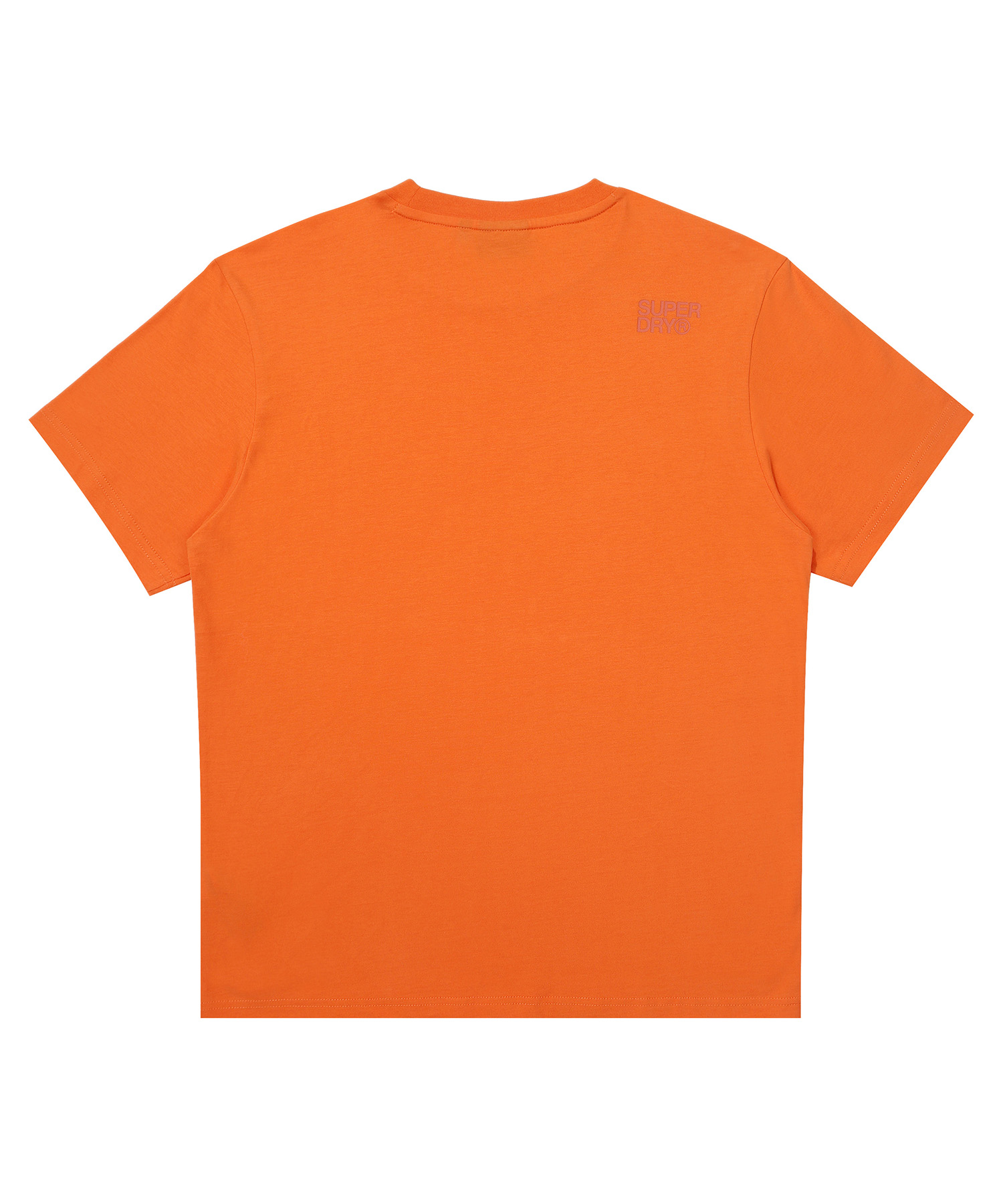 REGULAR FIT VINTAGE BIG LOGO HALF T SHIRTS ORANGE SDUSHDO09 KORG 2