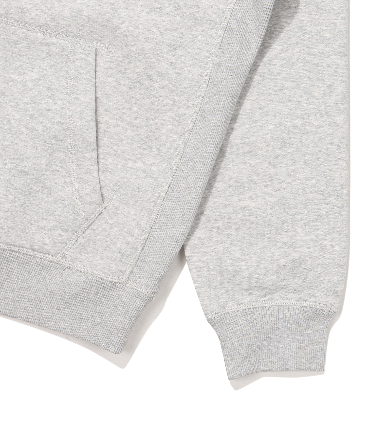 REGULAR FIT VINTAGE SMALL LOGO HOODIE M GREY SDUHOFO05 KMGR 4