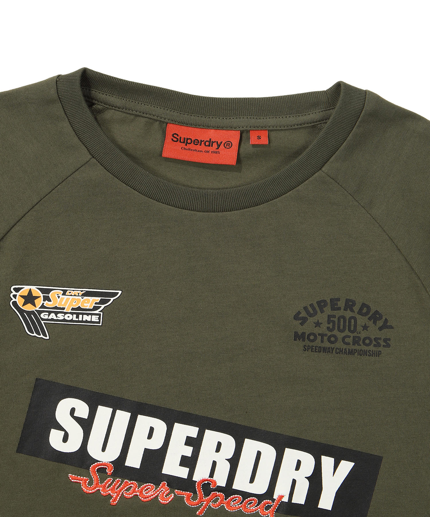 SDFSHDO33 KKHK W CROP FIT SPEED HALF T SHIRTS KHAKI 3