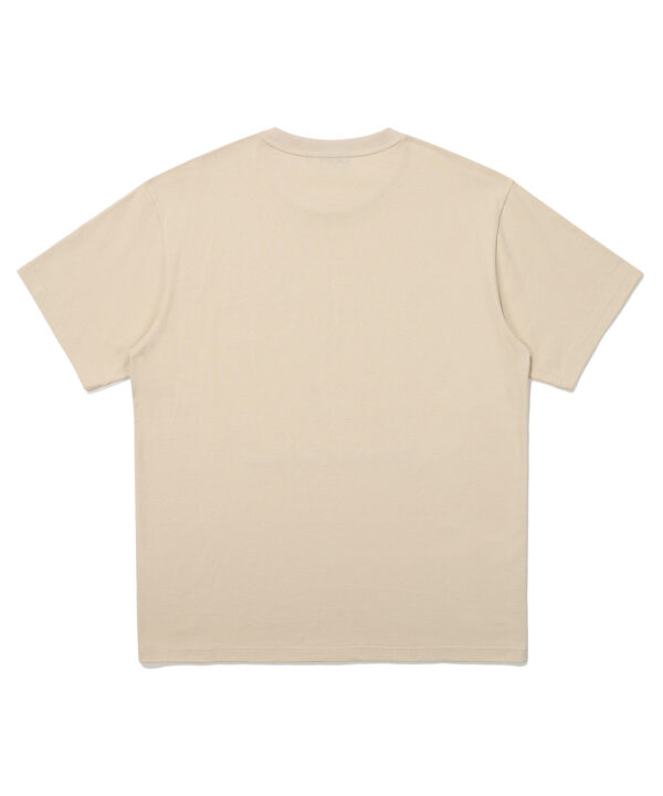 SEMI OVER FIT CHAMPIONS SIMBOL HALF T SHIRTS BEIGE SDUSHDO47 KBEG 2