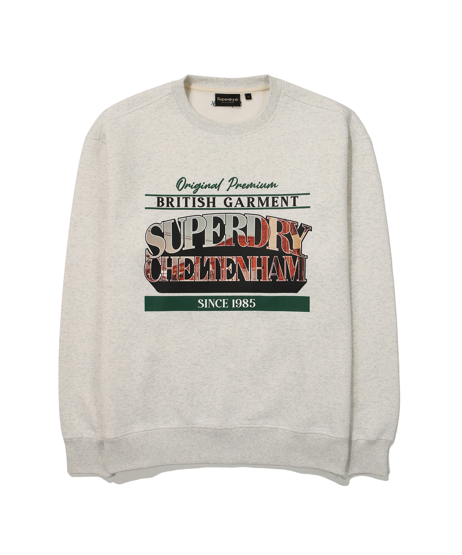 SEMI OVER FIT CHELTENHAM SWEATSHIRT L GREY SDUMRFO05 KLGR 1