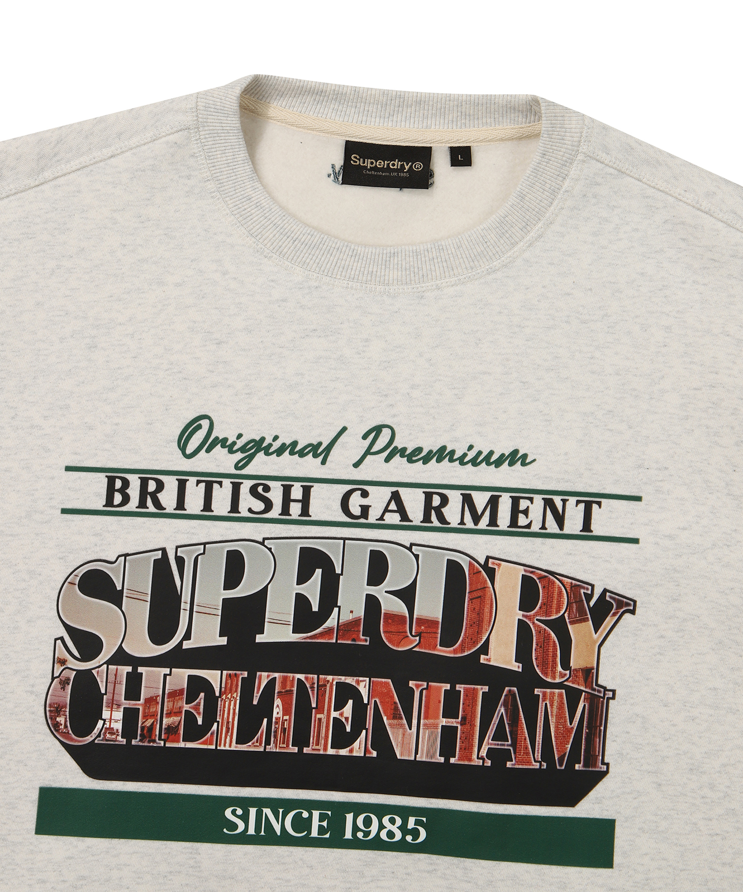 SEMI OVER FIT CHELTENHAM SWEATSHIRT L GREY SDUMRFO05 KLGR 3