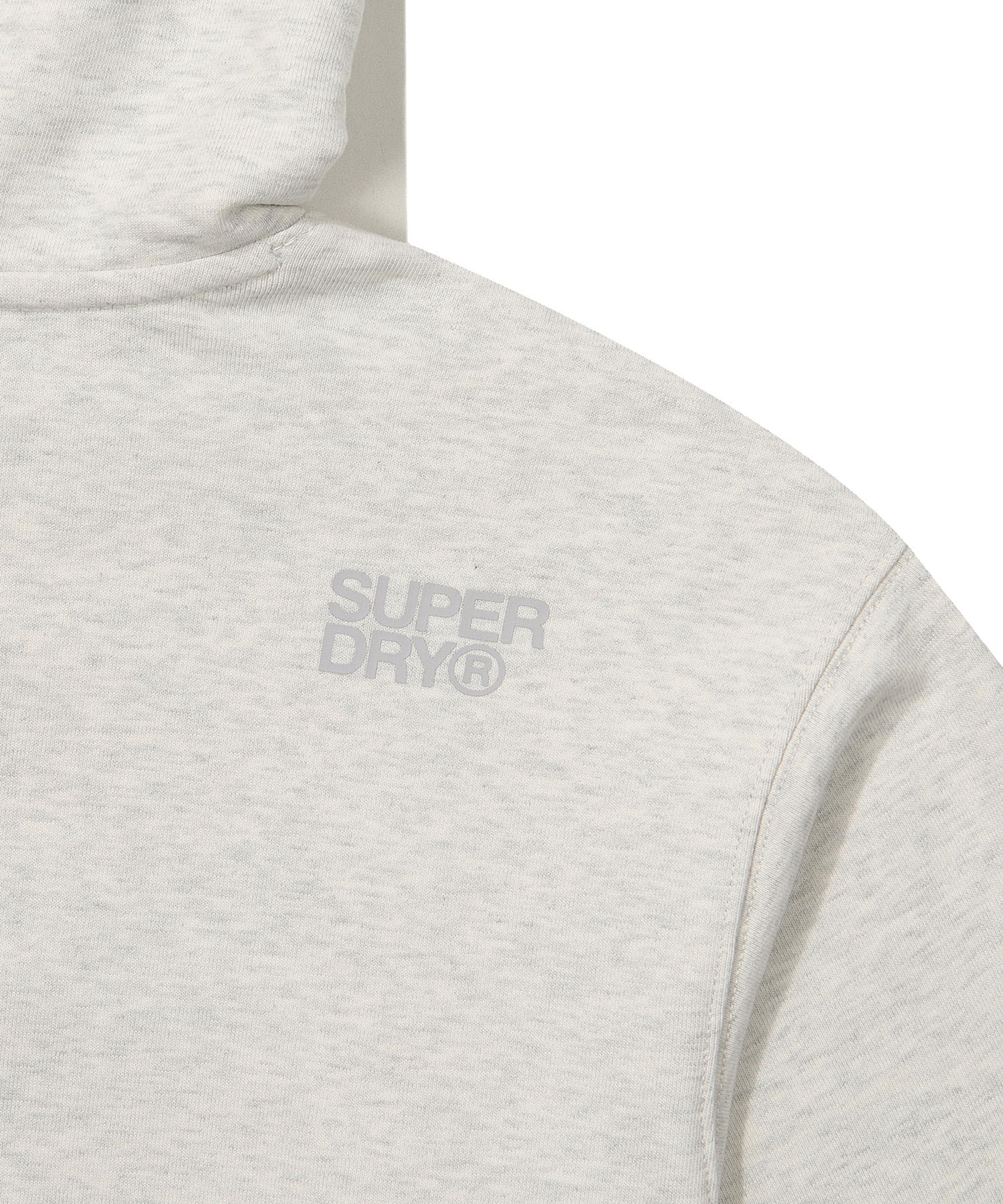 SEMI OVER FIT CORE BIG LOGO HOODIE L.GREY SDUHOYO03LGR 5