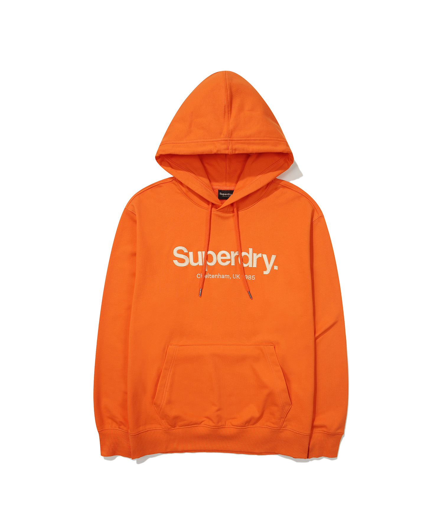 SEMI OVER FIT CORE BIG LOGO HOODIE ORANGE SDUHOYO03 KORG 1