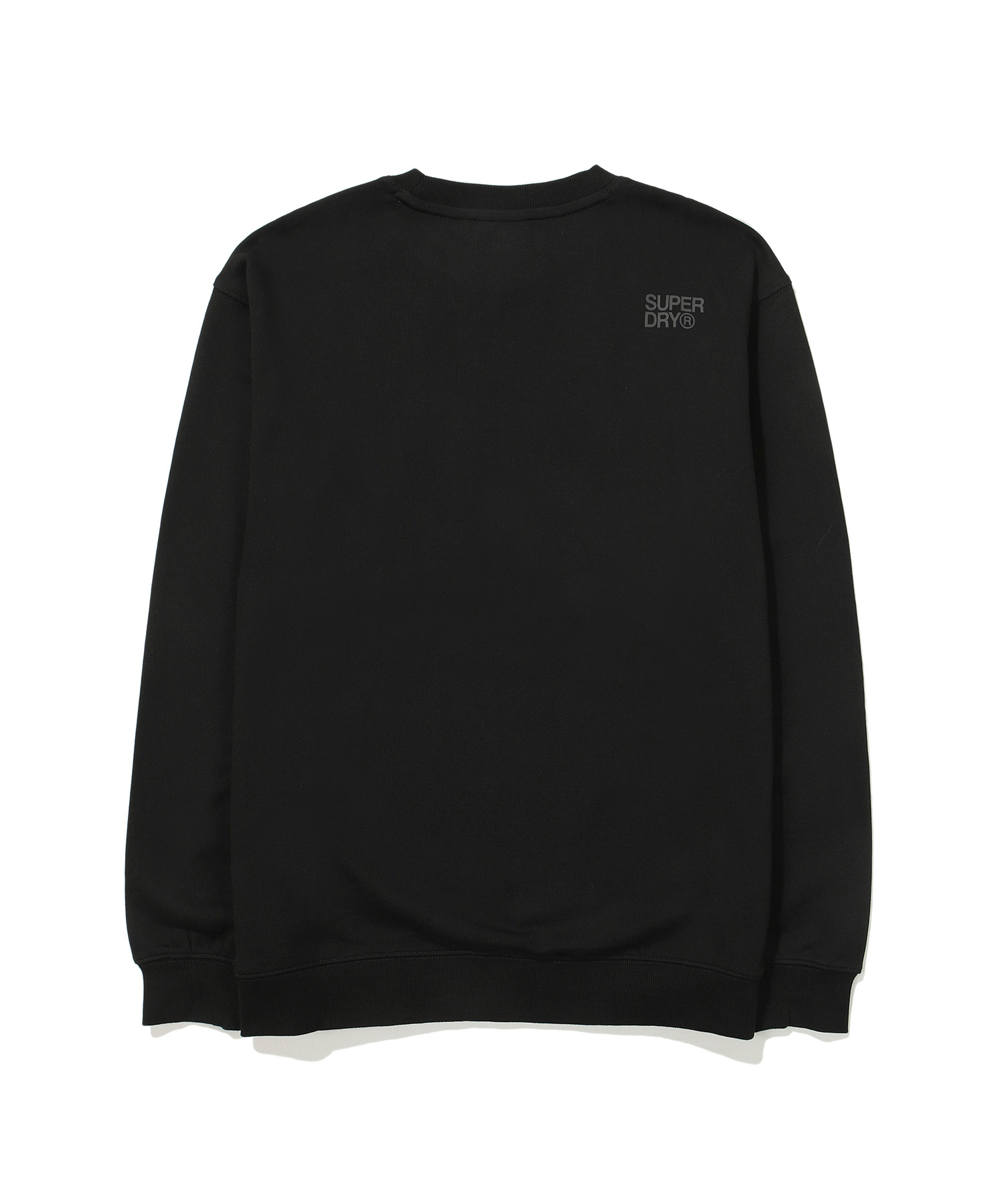 SEMI OVER FIT CORE BIG LOGO SWEATSHIRT BLACK SDUMRYO03 KBLK 2