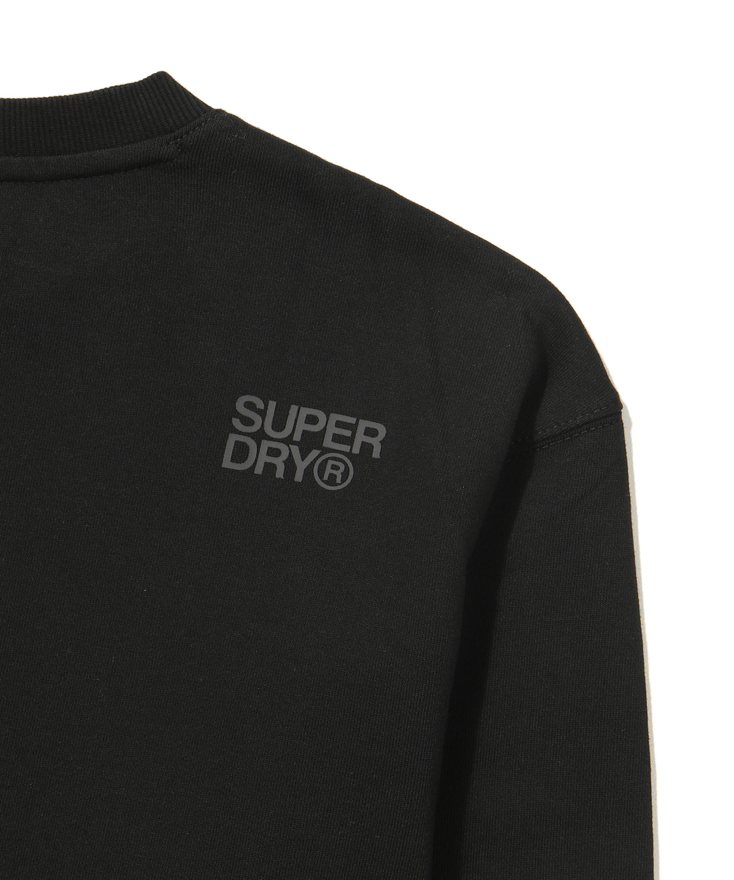 SEMI OVER FIT CORE BIG LOGO SWEATSHIRT BLACK SDUMRYO03 KBLK 5