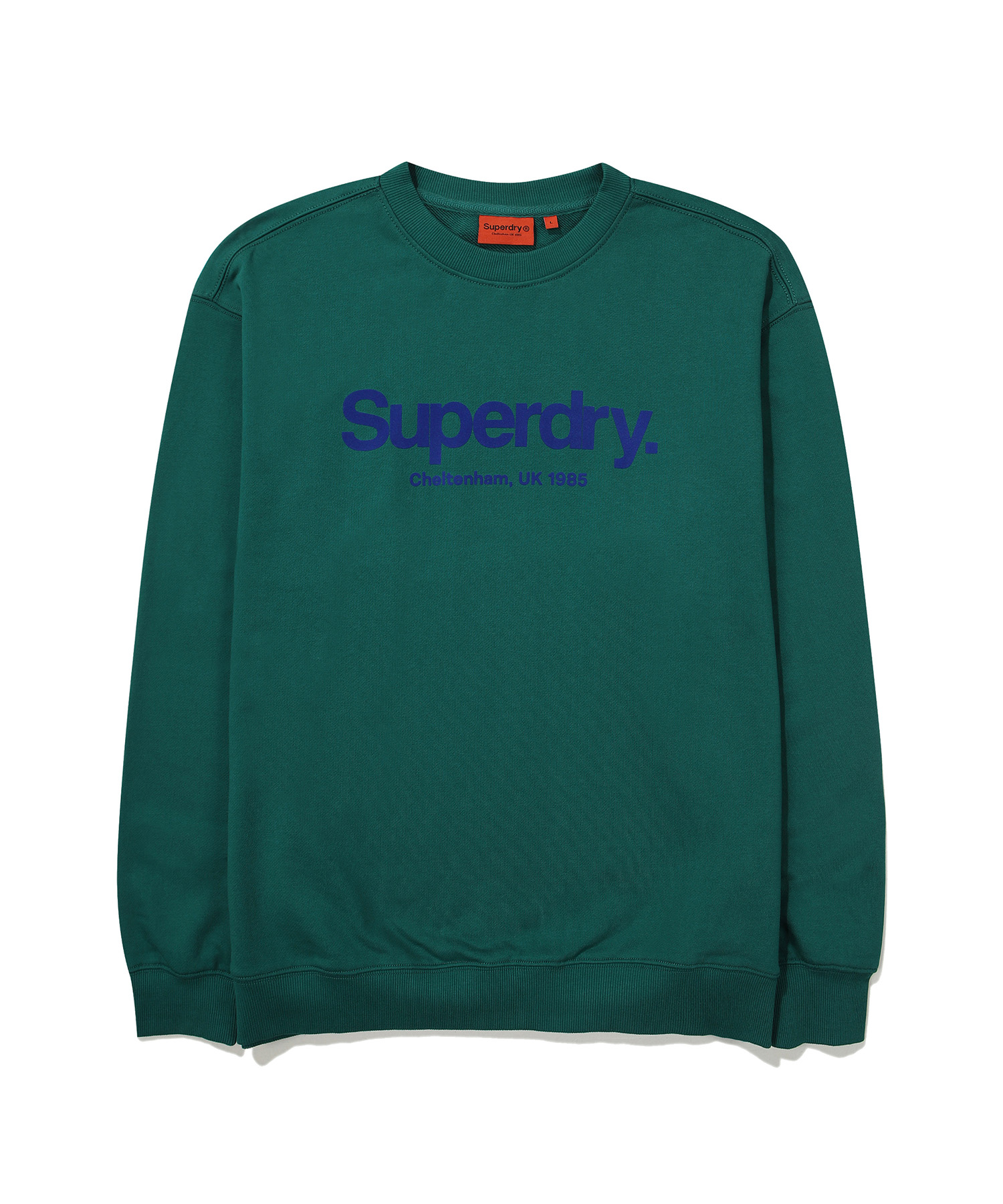 SEMI OVER FIT CORE BIG LOGO SWEATSHIRT GREEN SDUMRYO03 KGRN 1