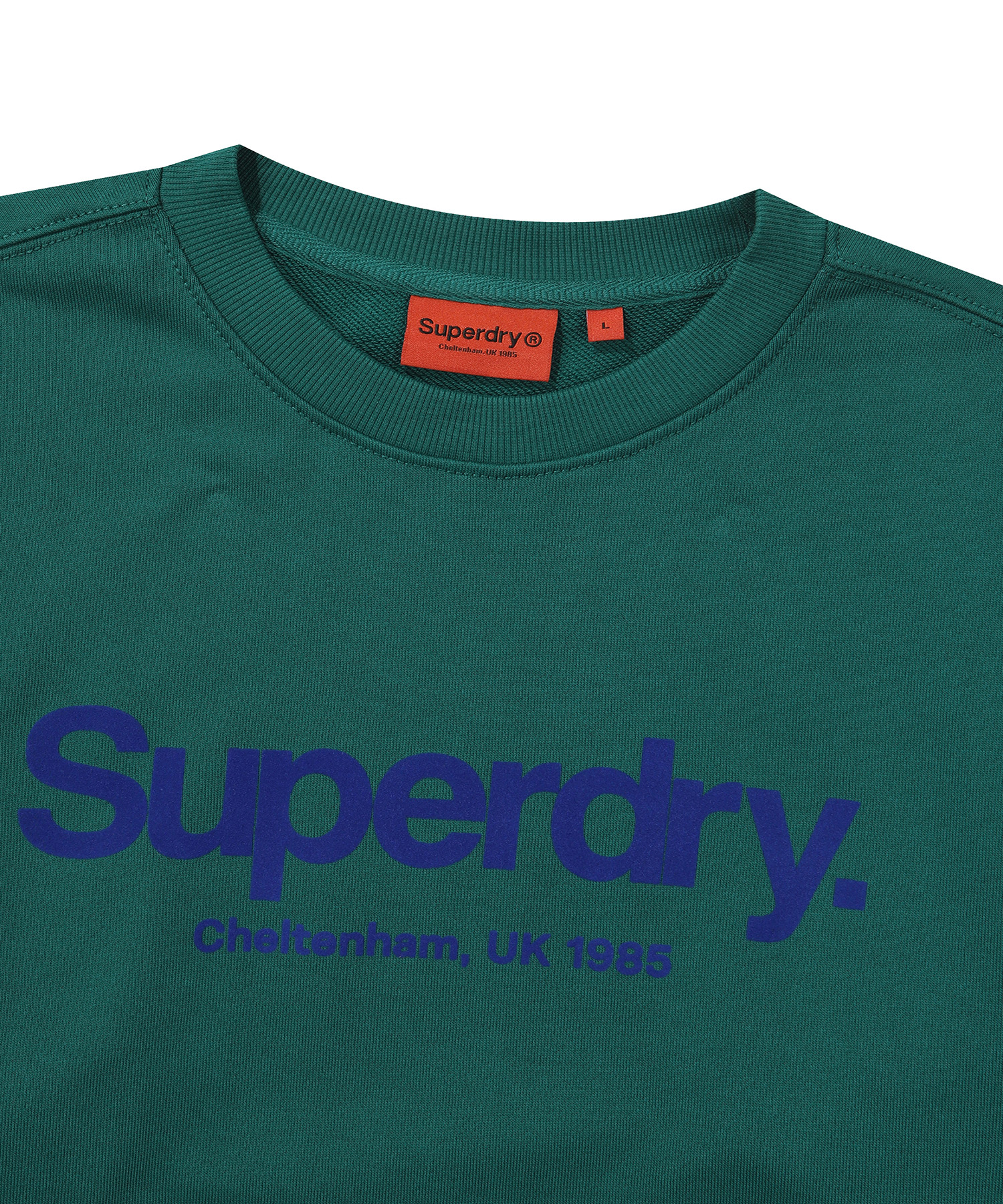 SEMI OVER FIT CORE BIG LOGO SWEATSHIRT GREEN SDUMRYO03 KGRN 3