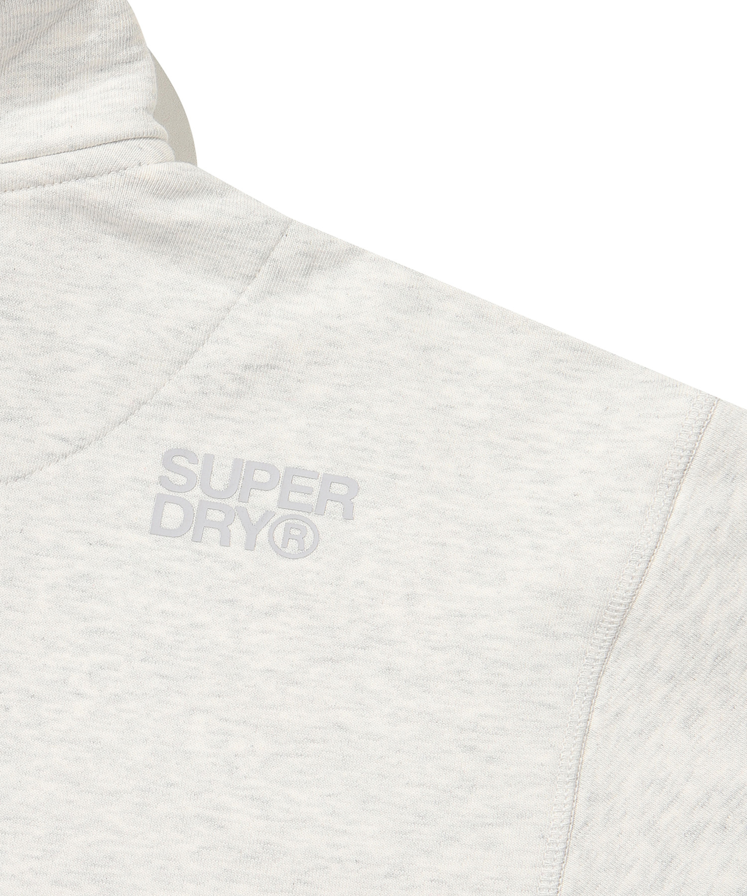 SEMI OVER FIT HERITAGE HALF ZIP UP SWEATSHIRT L GREY SDUMZYO02 KLGR 5