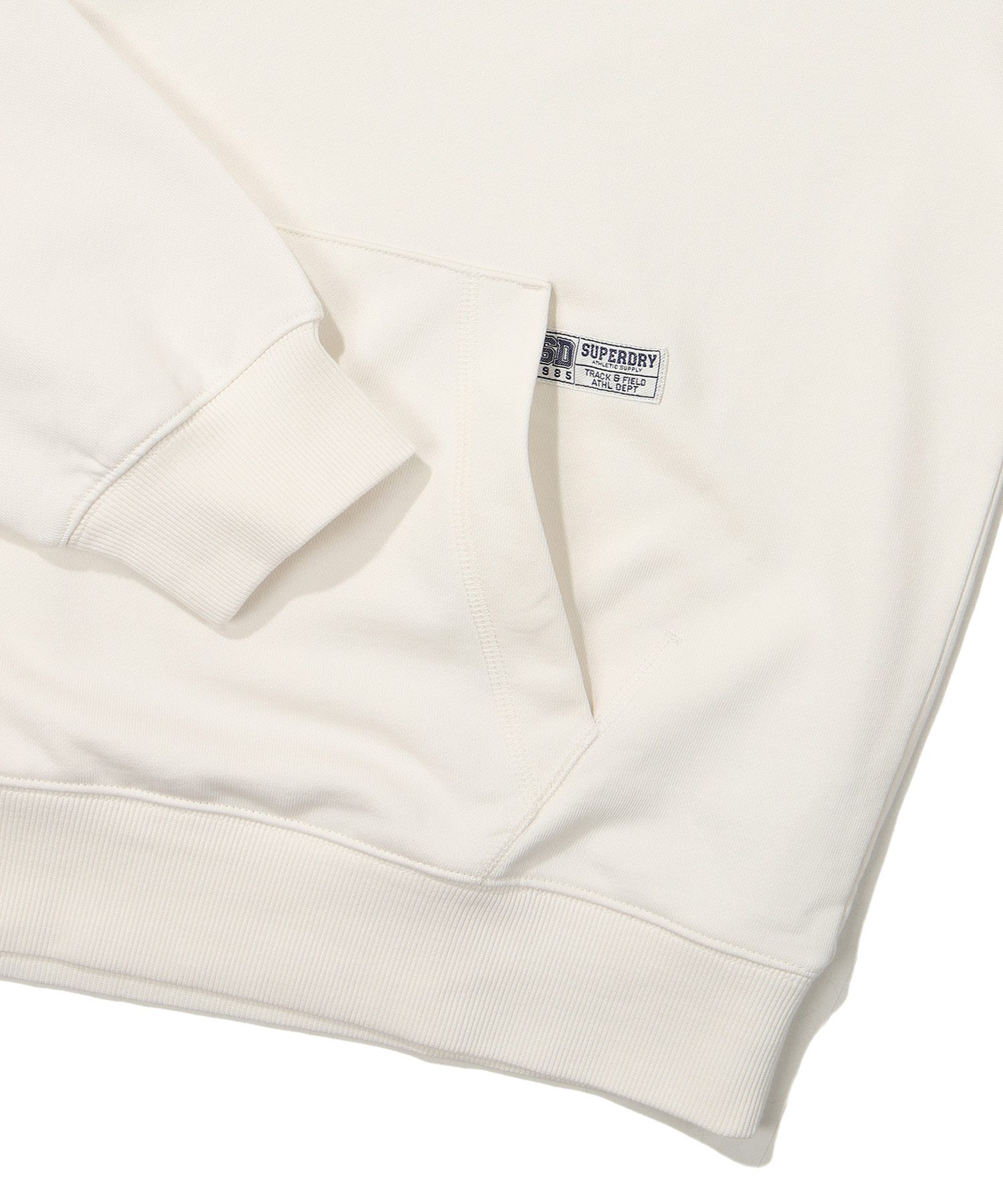 SEMI OVER FIT TIGER HOODIE IVORY SDUHODO08 KIVR 5