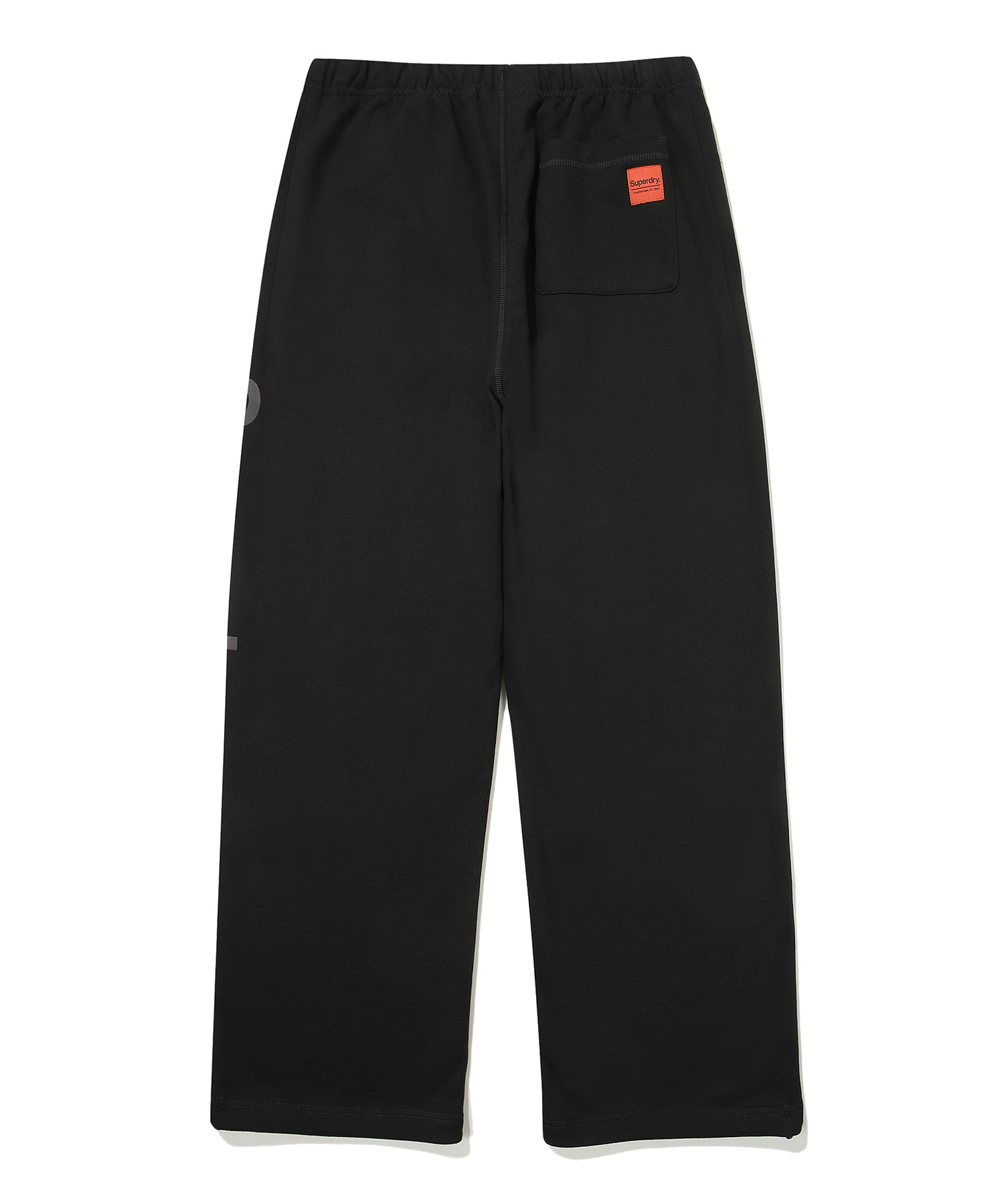 STRAIGHT FIT CORE BIG LOGO SWEATPANTS BLACK SDUPWYO03 KBLK 3