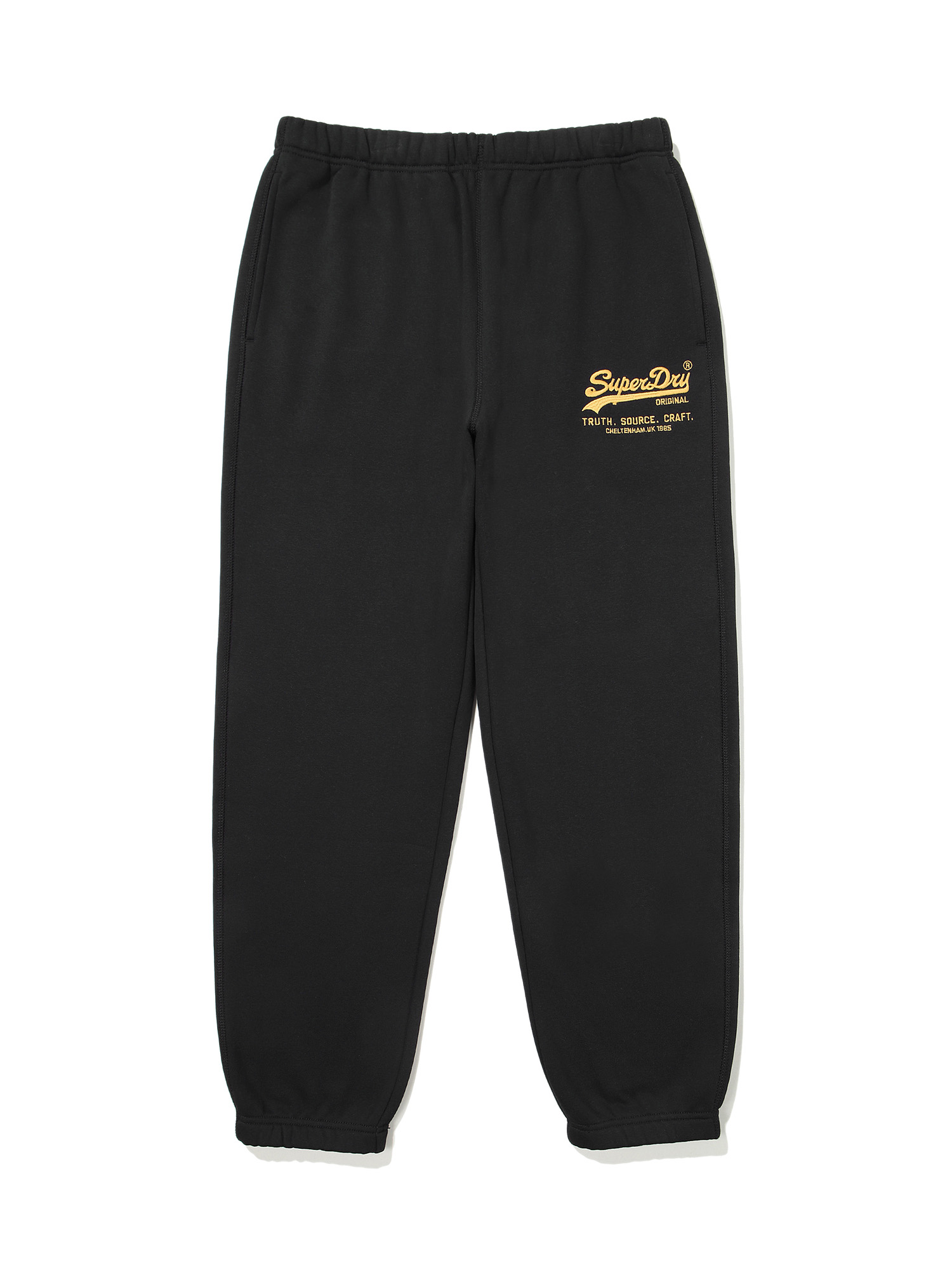 VINTAGE LOGO JOGGER SWEATPANTS BLACK SDUPWFO04 KBLK 2