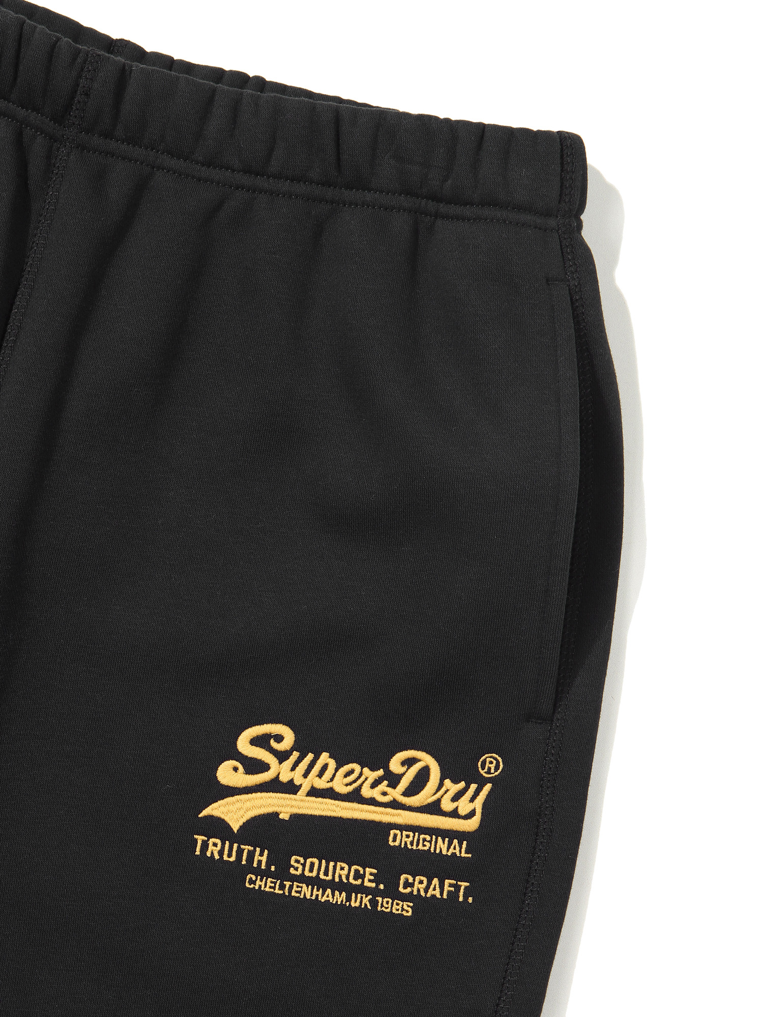VINTAGE LOGO JOGGER SWEATPANTS BLACK SDUPWFO04 KBLK 3