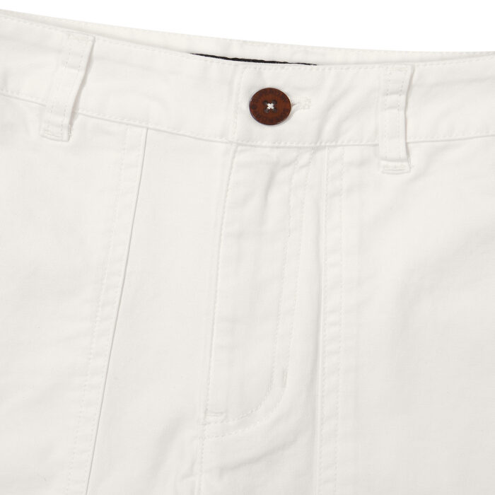W COTTON FATIGUE SHORTS WHITE SDFSODO04 KWHT 4