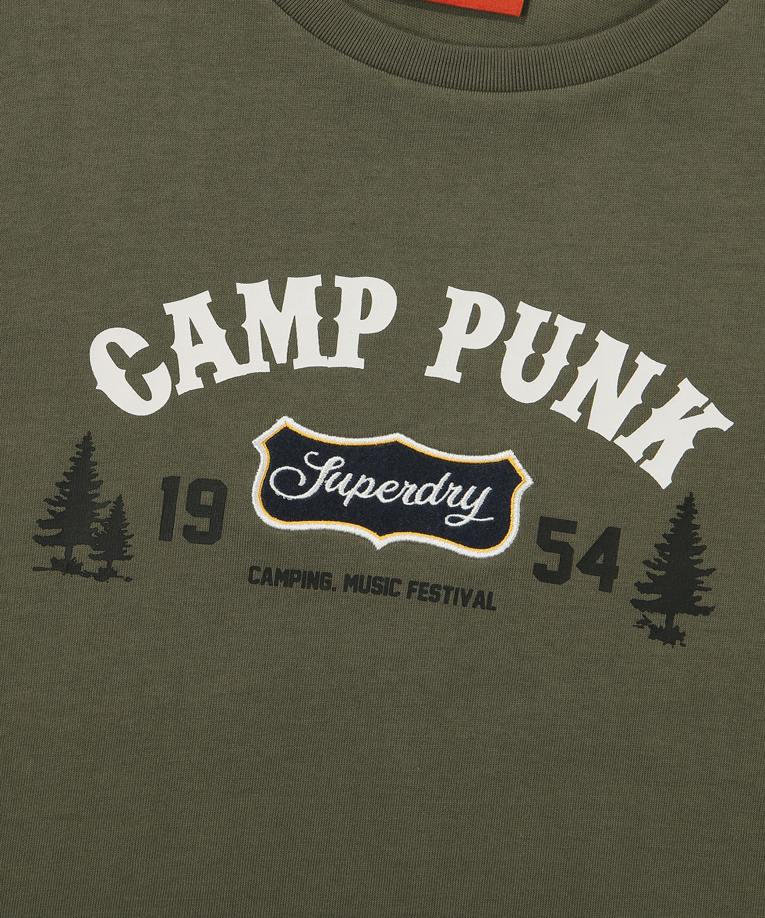 W CROP CAMP HALF T SHIRT KHAKI SDFSHDO24 KKHK 4