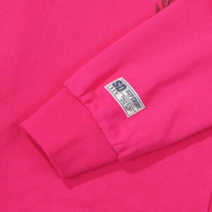 W CROP EMBROIDERED HOODIE PINK SDFHOFO10 KPNK 4