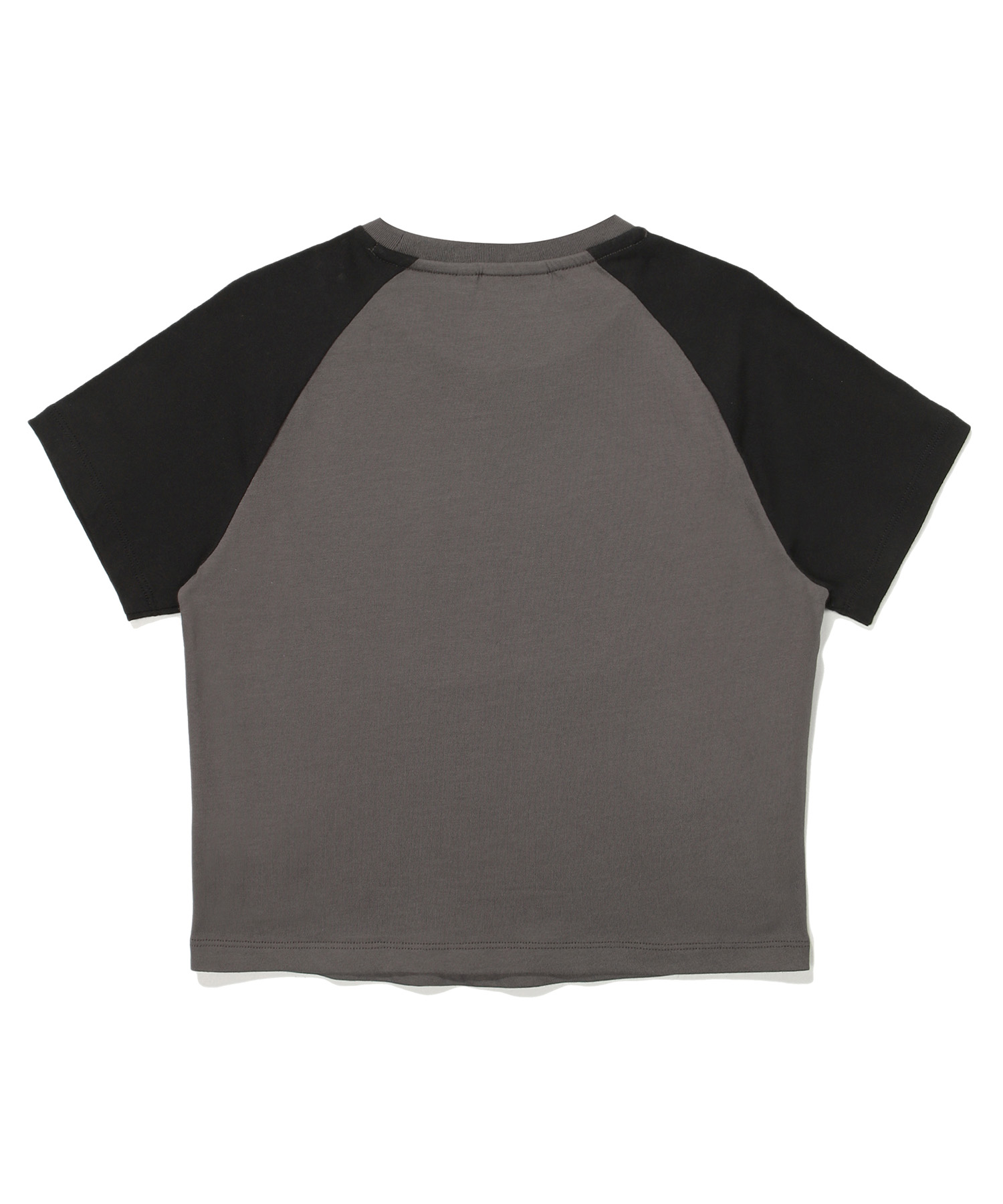 W CROP FIT SPEED HALF T SHIRTS D GREY SDFSHDO33 KDGR 2