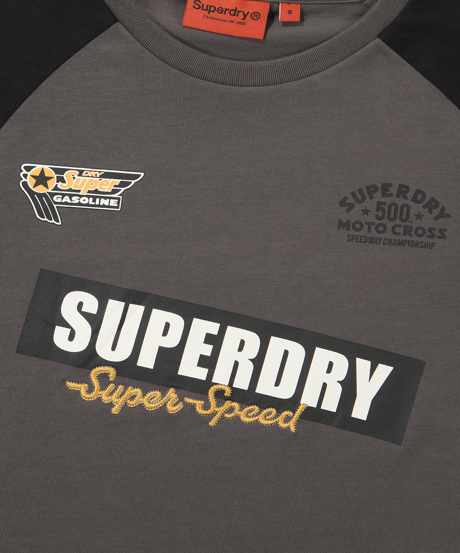 W CROP FIT SPEED HALF T SHIRTS D GREY SDFSHDO33 KDGR 4