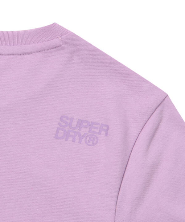 W CROP VINTAGE BIG LOGO HALF T SHIRTS VIOLET SDFSHDO12 KVIL 5
