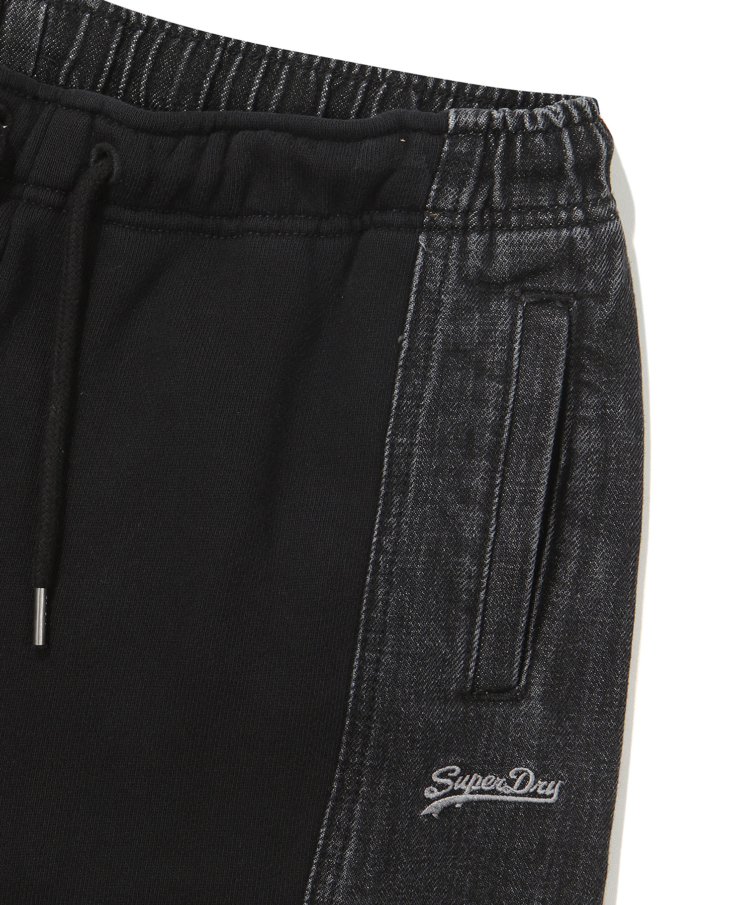 W DENIM MIX PANTS D GREY SDFCNDO11 KDGR 4