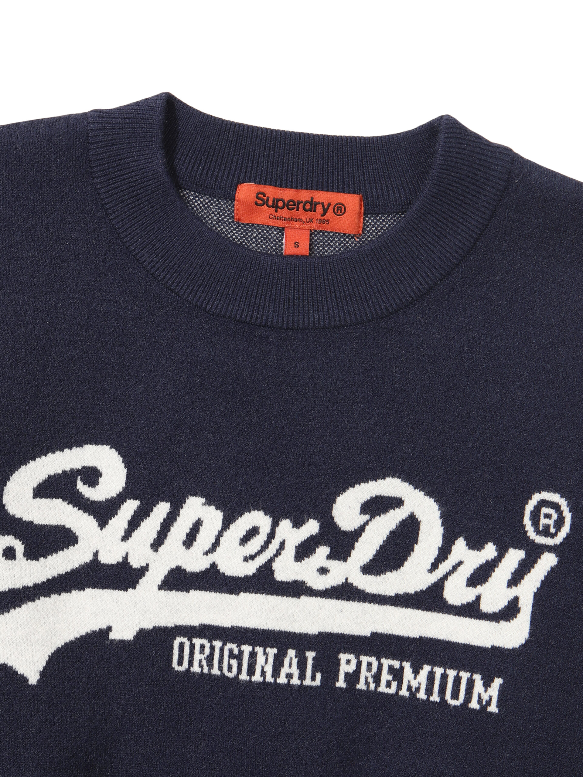 W ESSENTIAL SEMI CROP OVER KNIT NAVY SDFSWDO01 KNVY 3