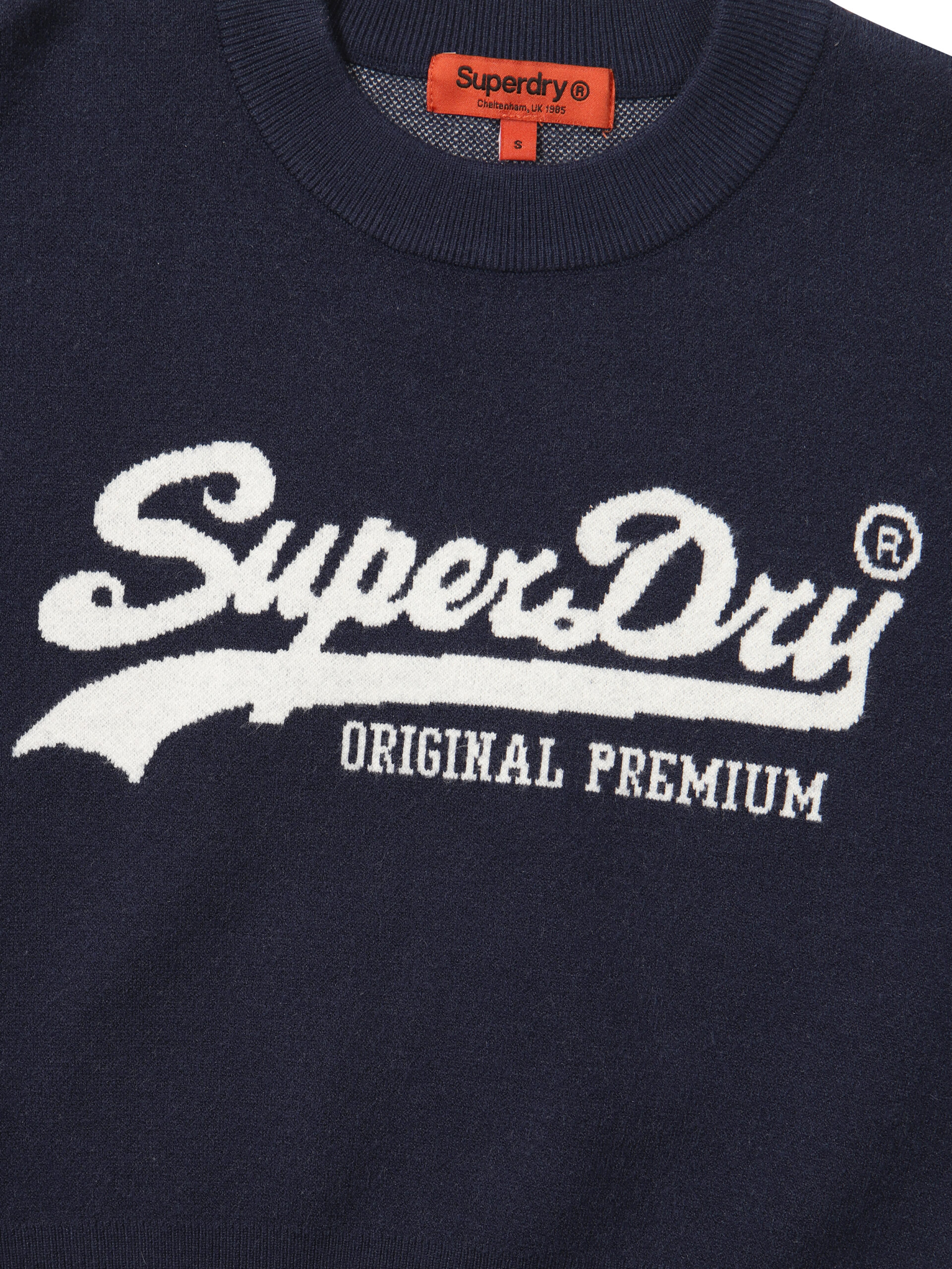 W ESSENTIAL SEMI CROP OVER KNIT NAVY SDFSWDO01 KNVY 4