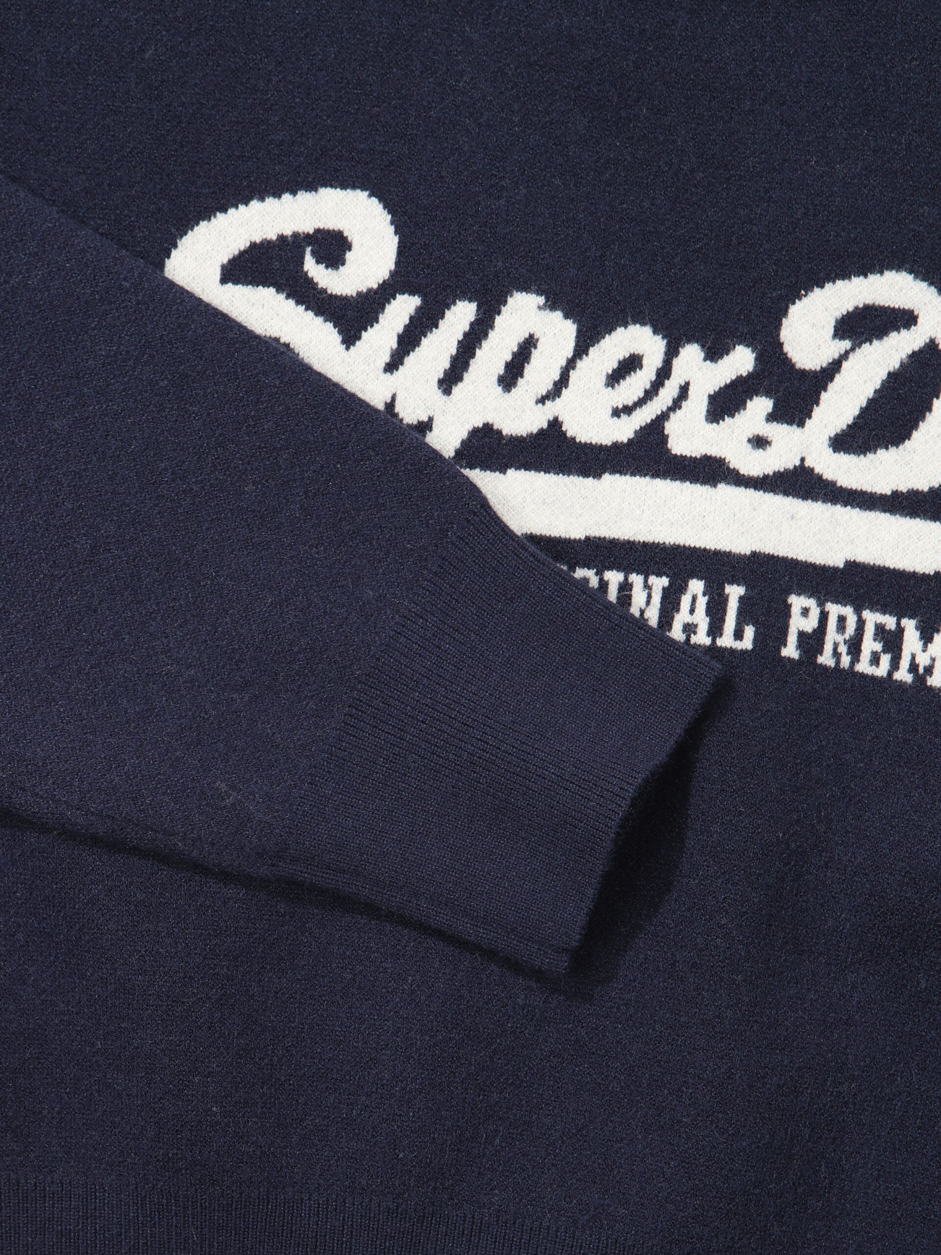 W ESSENTIAL SEMI CROP OVER KNIT NAVY SDFSWDO01 KNVY 5