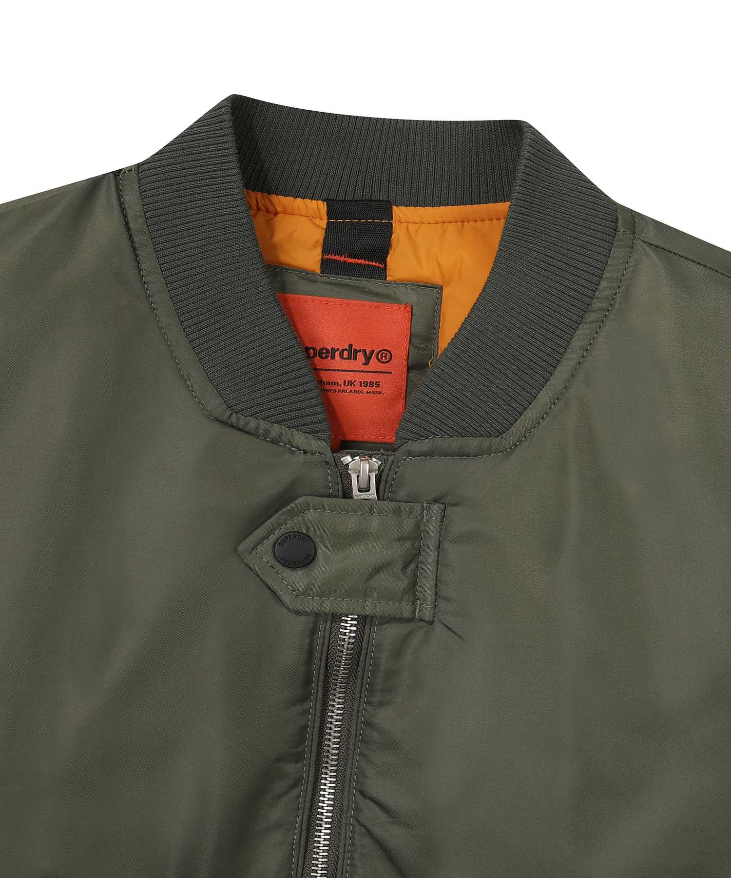 W FLIGHT SEMI CROP OVER PADDING JUMPER KHAKI SDFJPFO06 KKHK 3