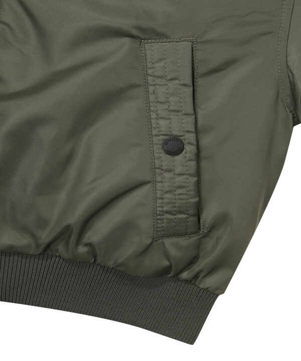 W FLIGHT SEMI CROP OVER PADDING JUMPER KHAKI SDFJPFO06 KKHK 5
